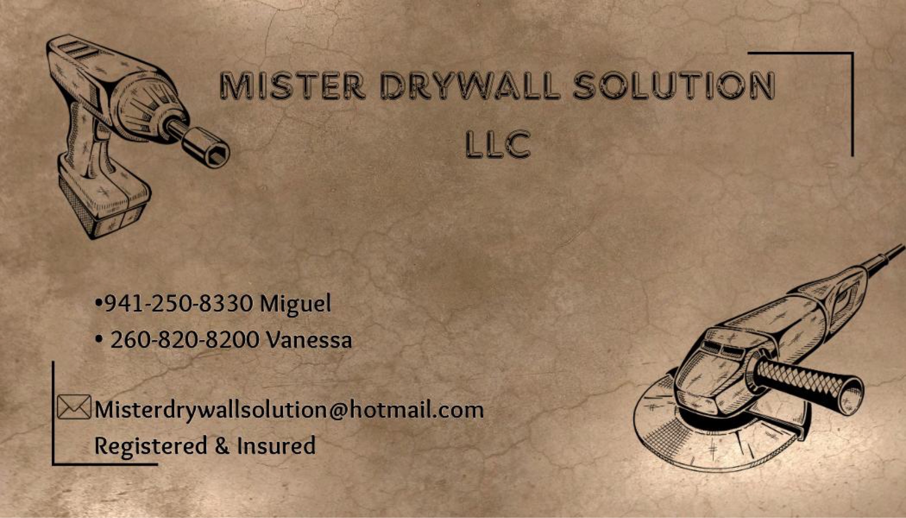 Mister Drywall Solution Logo