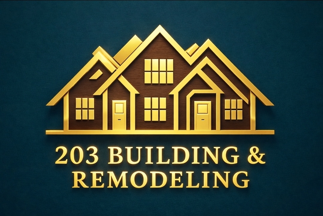 203 Building & Remodeling Logo