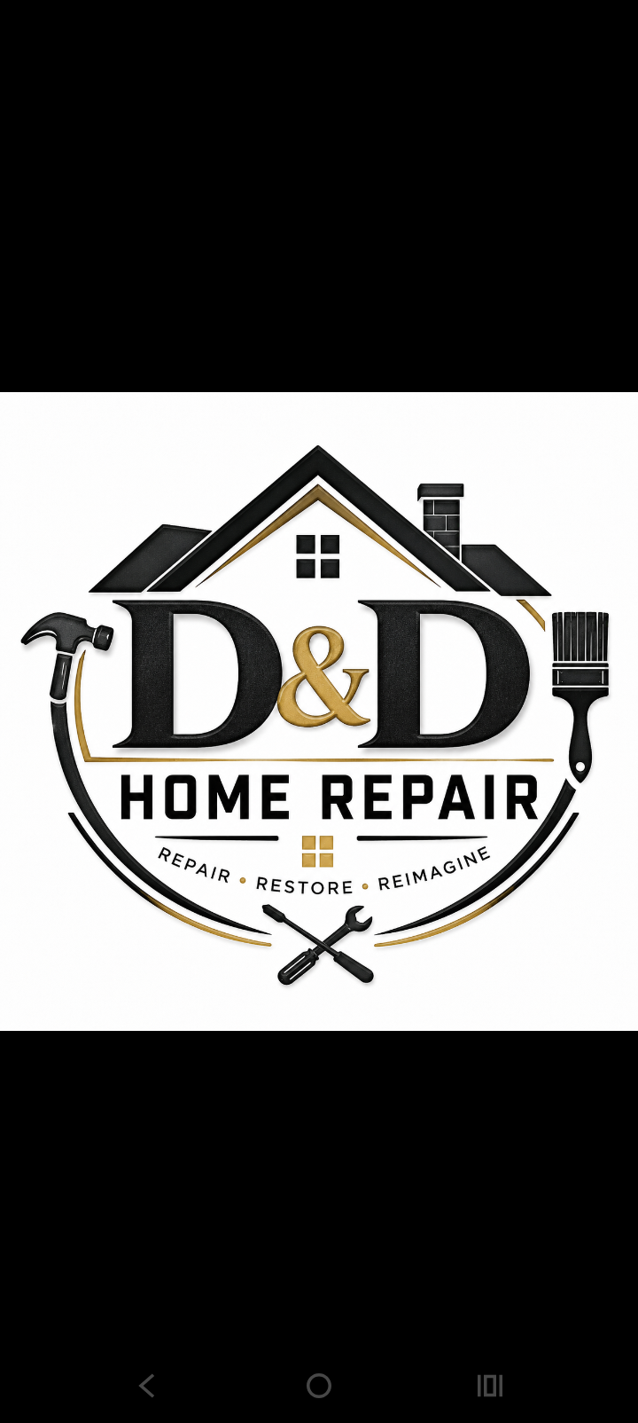 D&D Home repair Logo