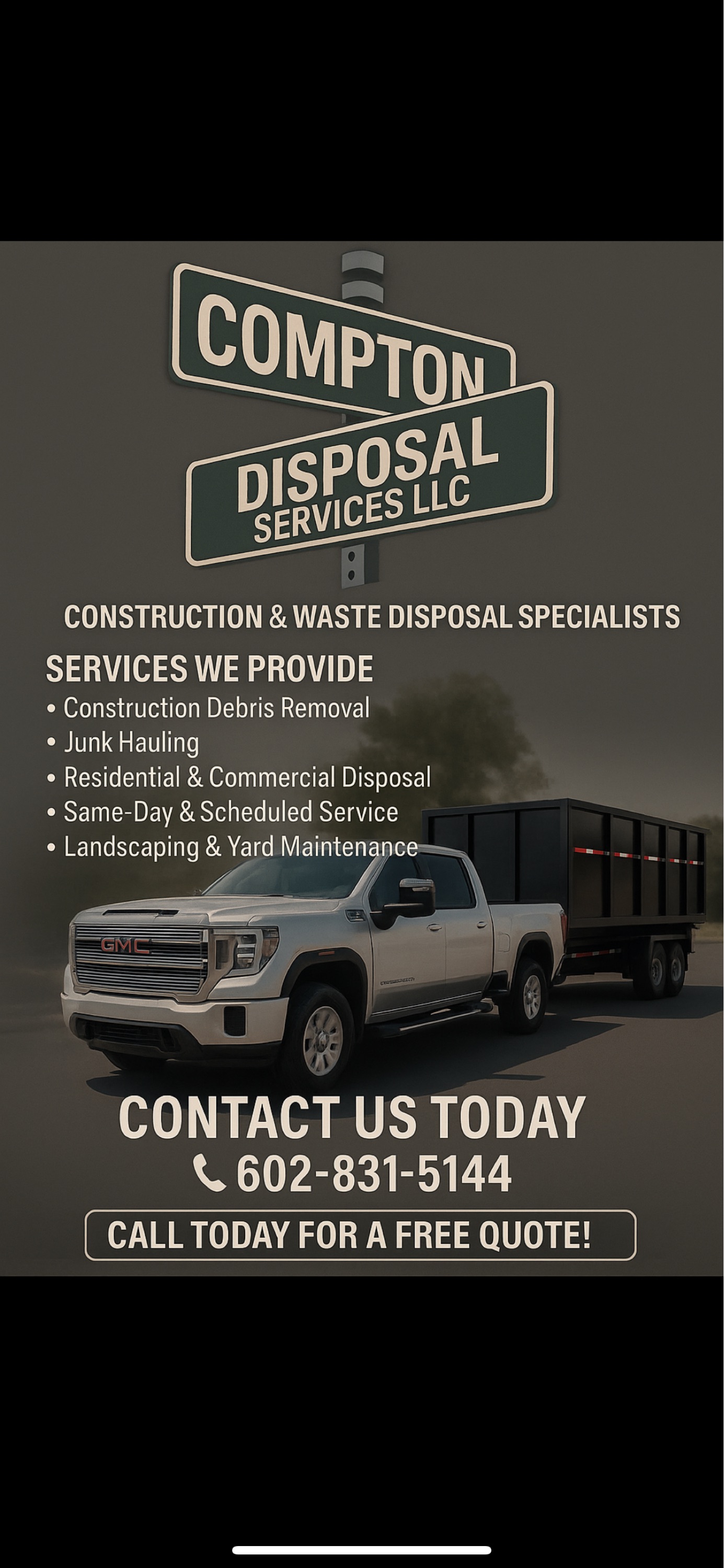 Comptons Disposal Services Logo