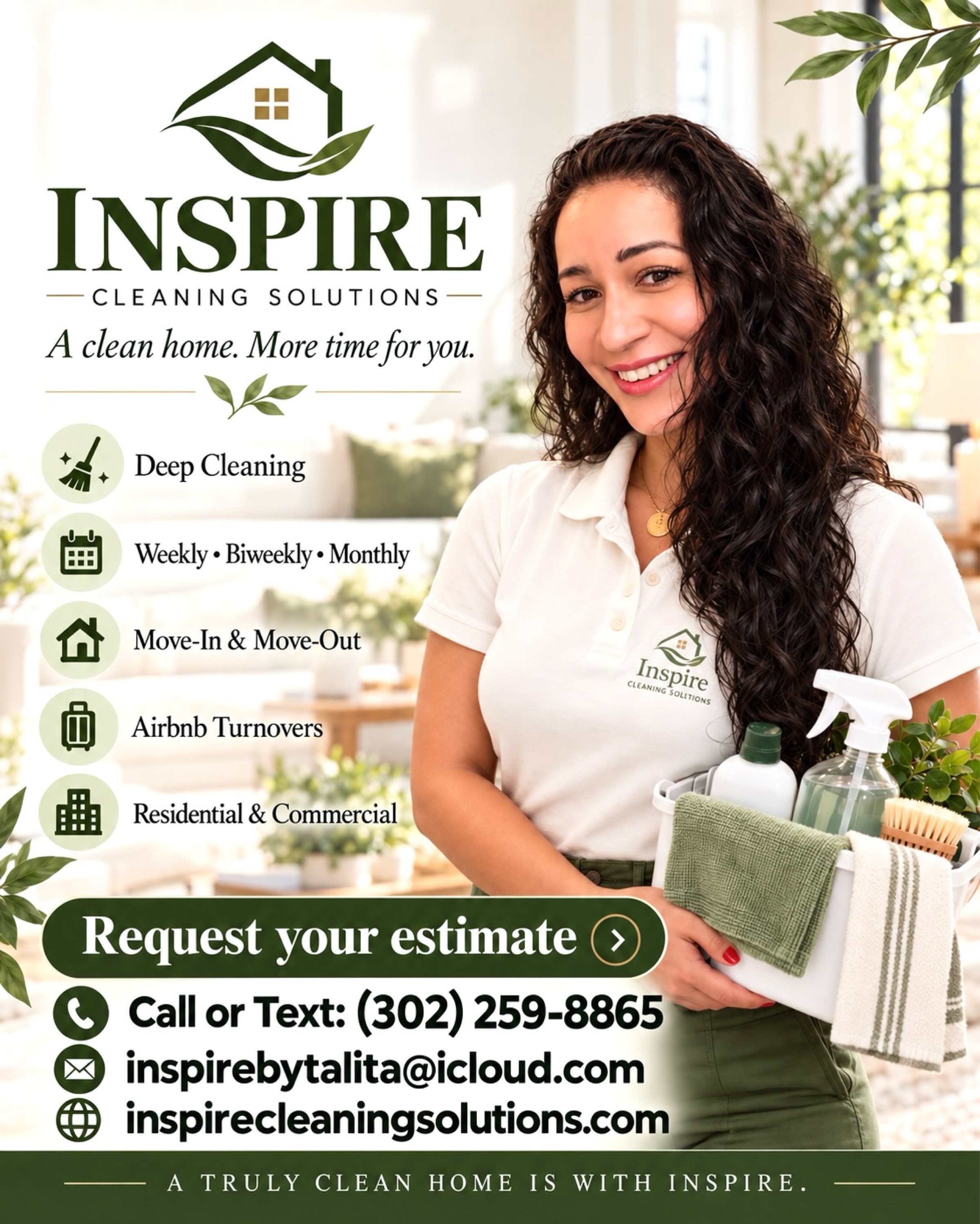 Inspire Service Cleaning Logo