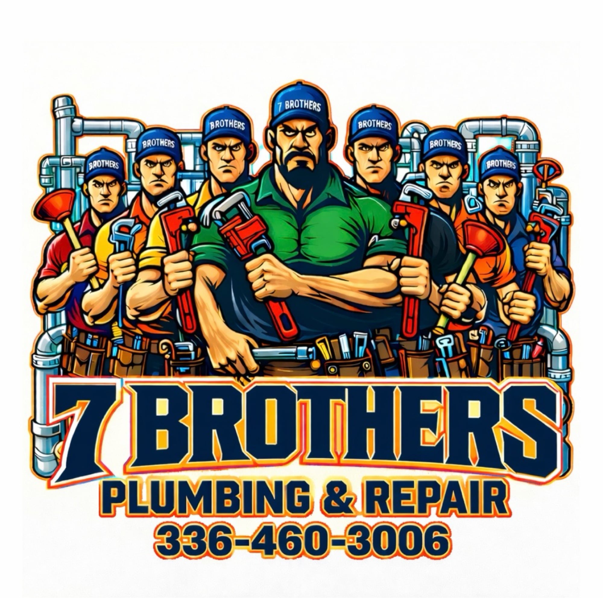 7 Brothers Plumbing & Repair LLC Logo