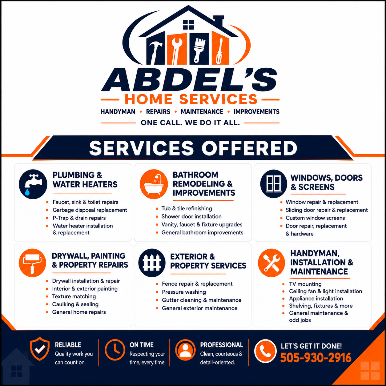 Abdel's Home services Logo