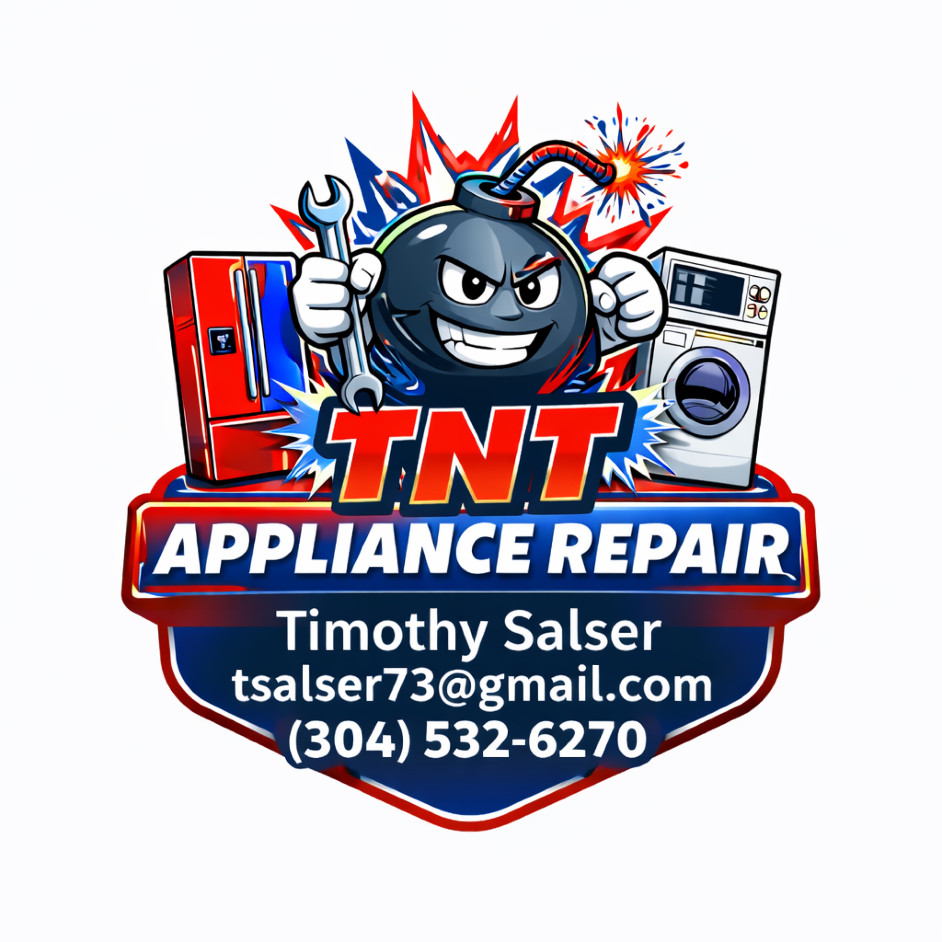 TNT Appliance Repair Logo