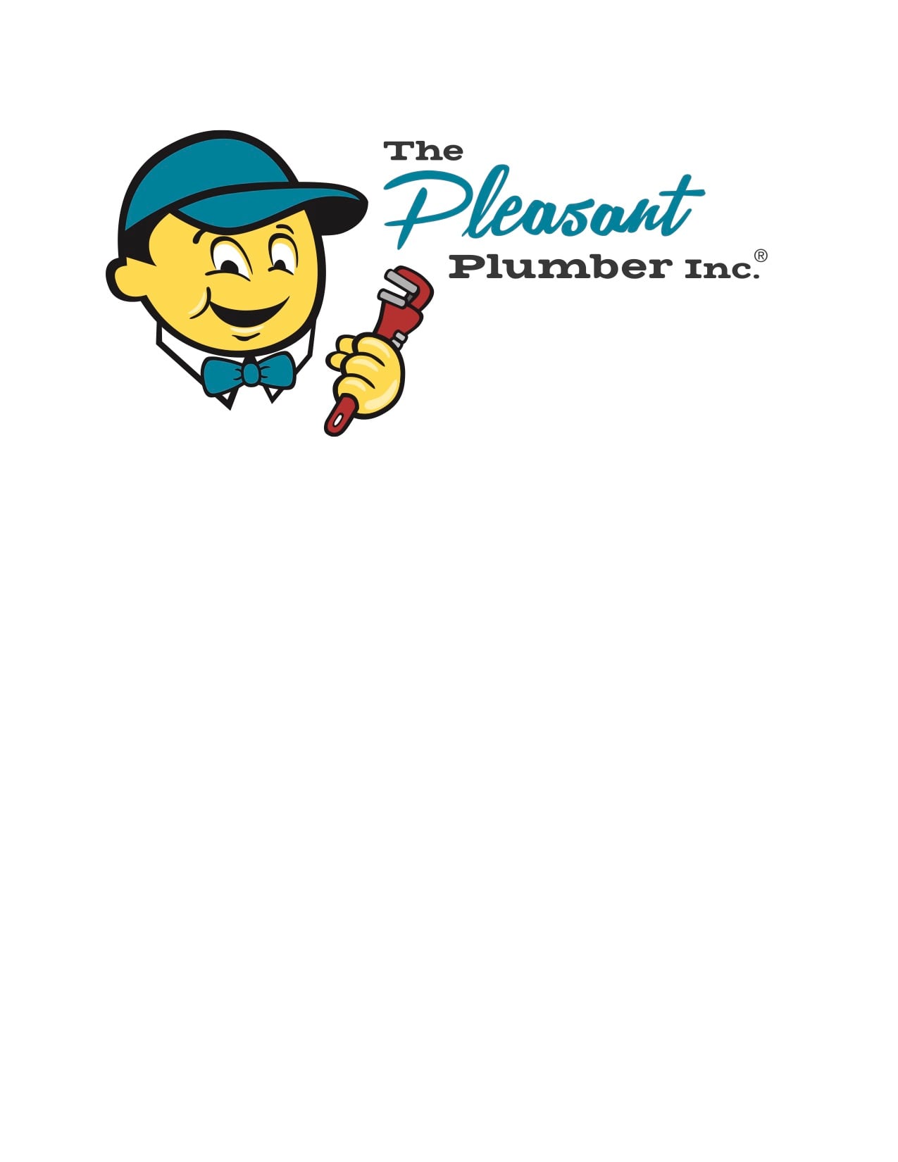 The Pleasant Plumber Inc. Logo