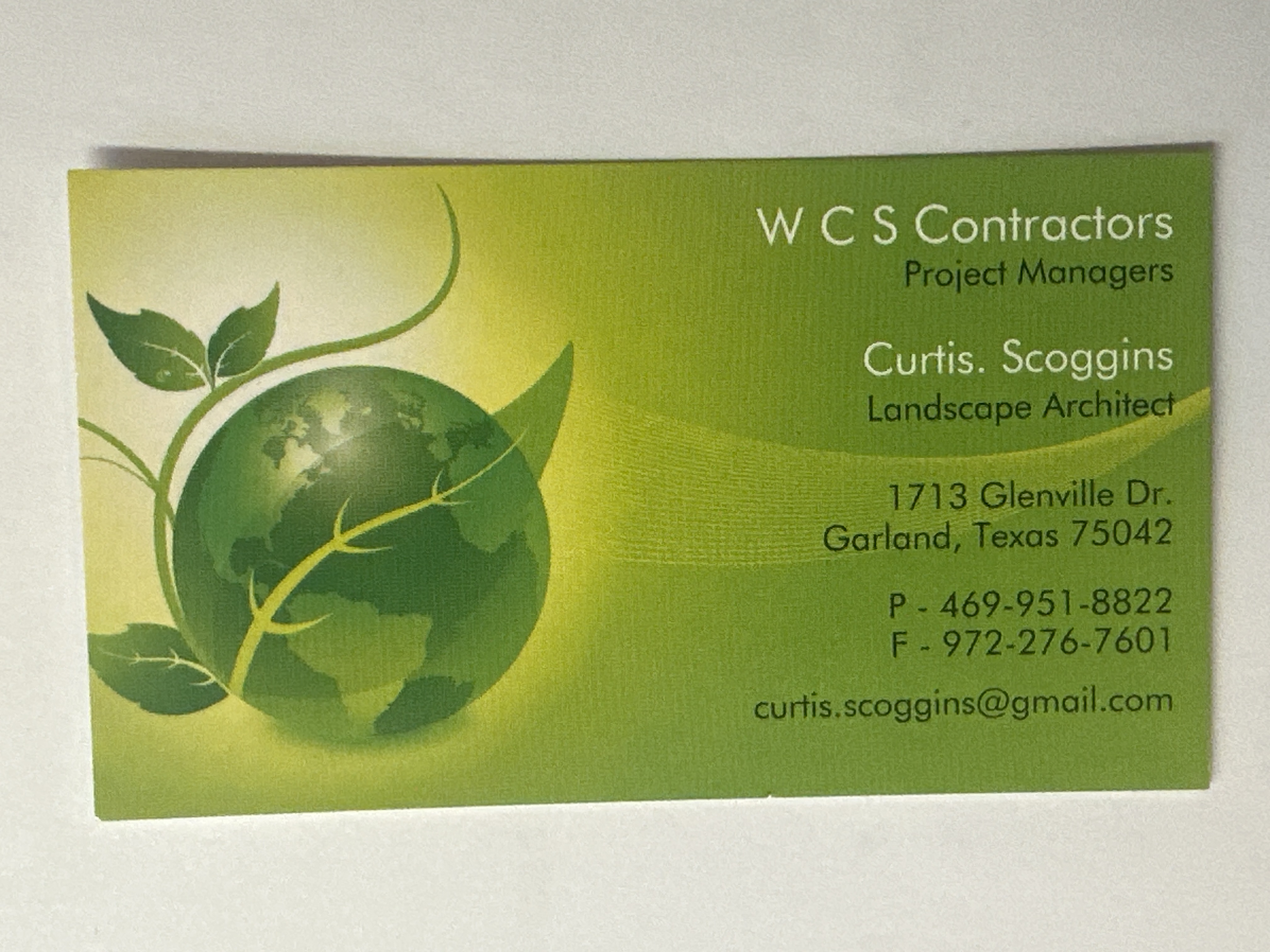 W C S Contractors Logo