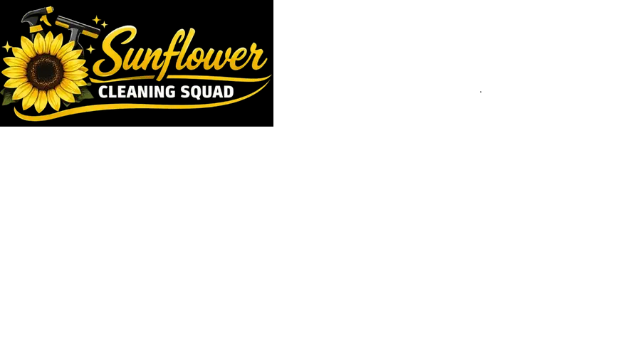 Sunflower Cleaning Squad Logo