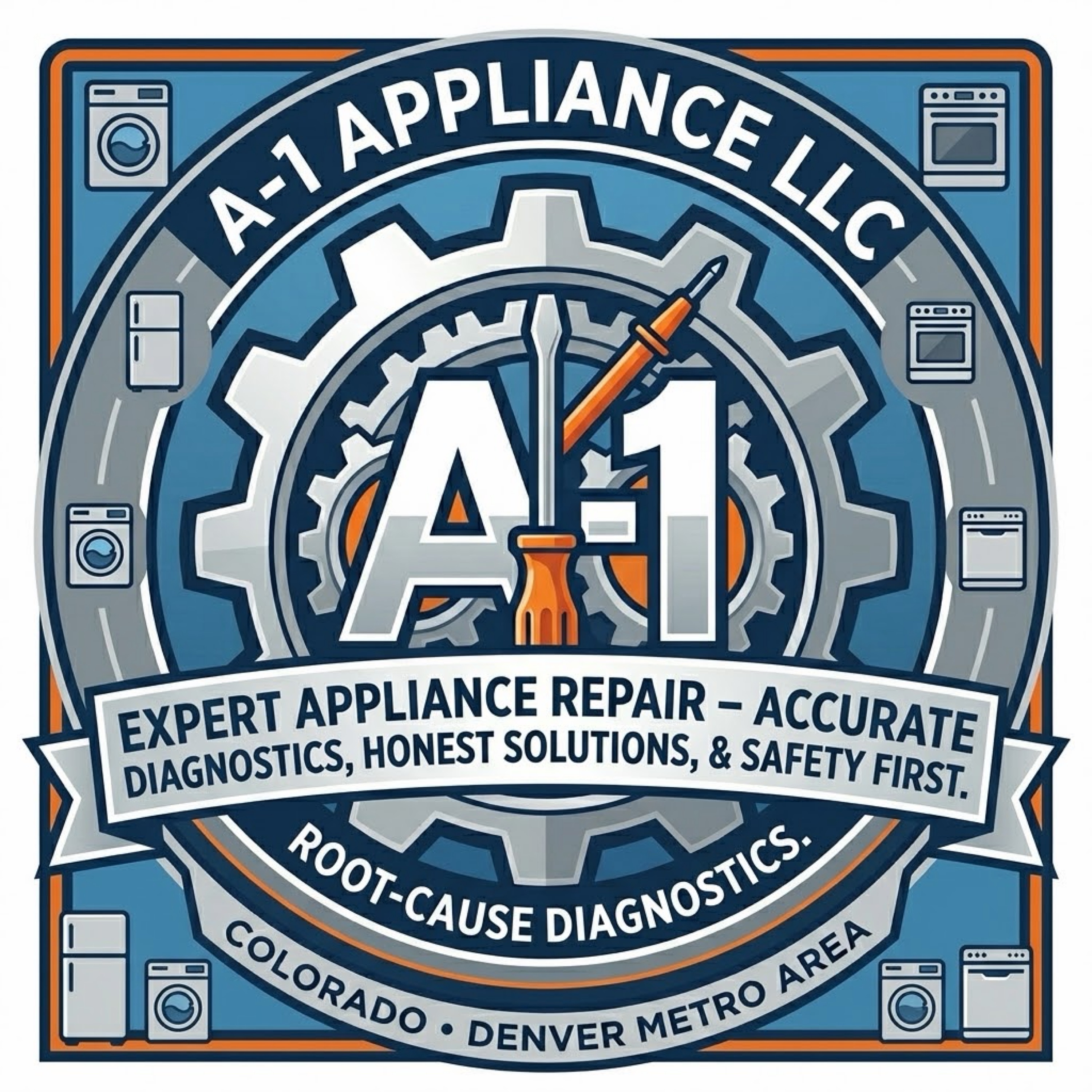 A-1 APPLIANCE REPAIR Logo