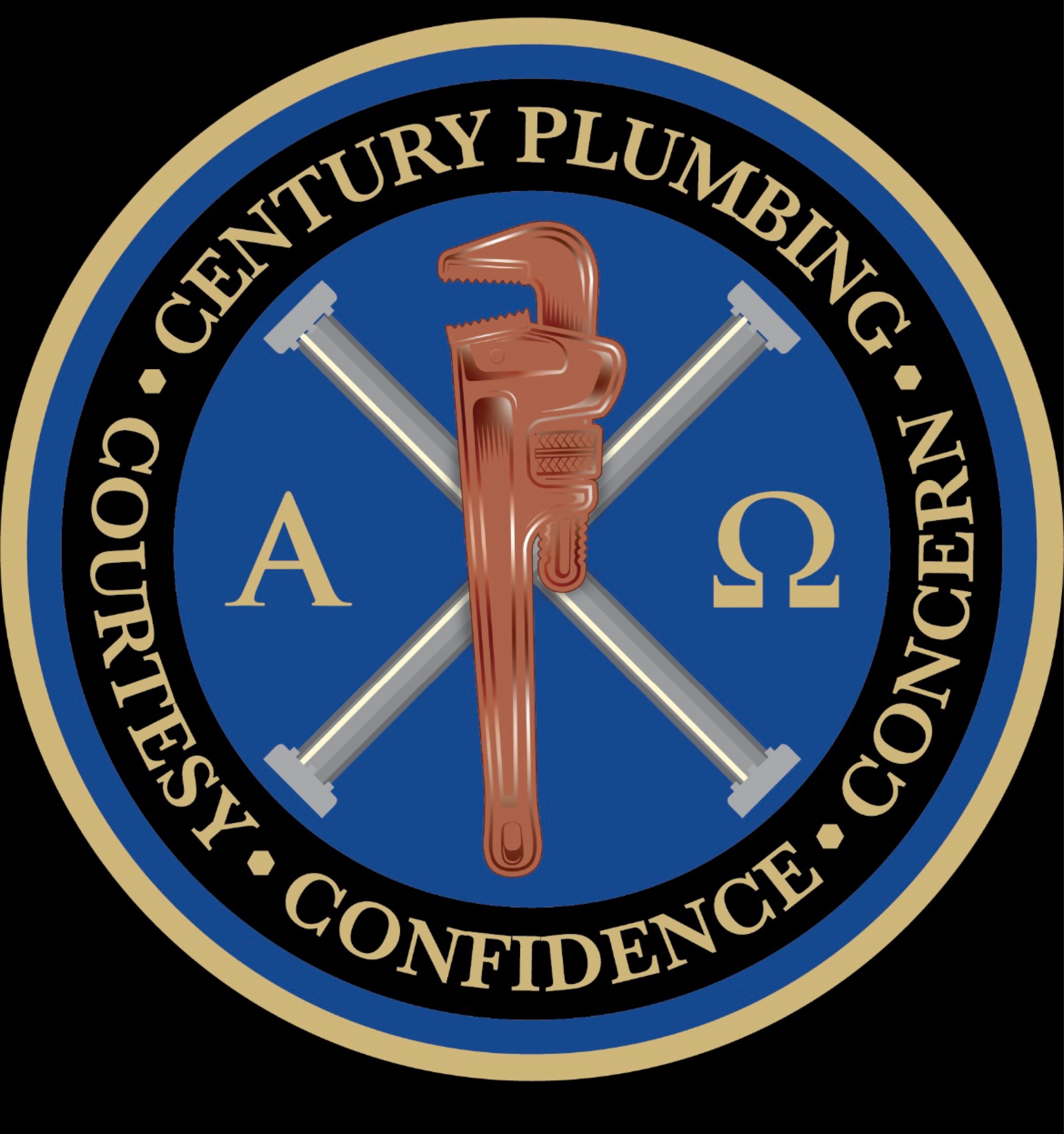CENTURY PLUMBING & WATER TREAMENT,INC. Logo