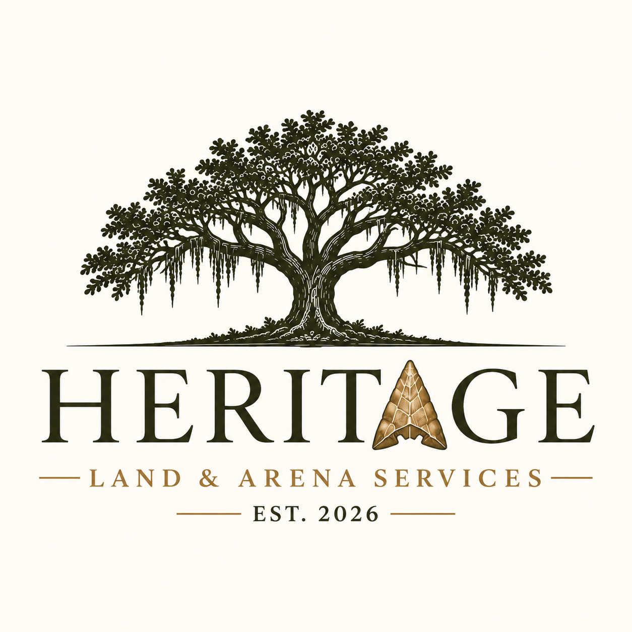 Heritage Land And Arenas Services Logo