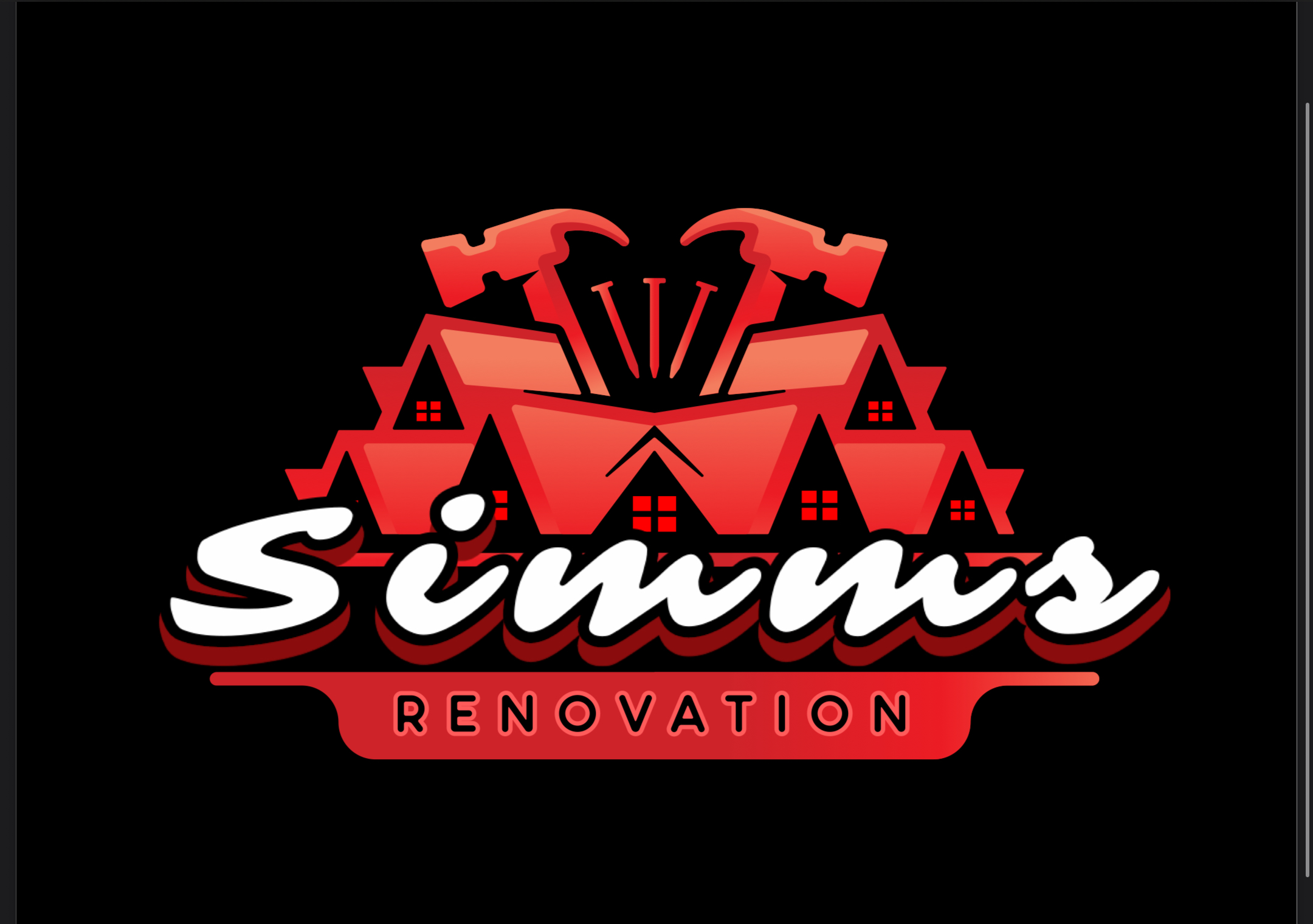 Simms Renovation Logo