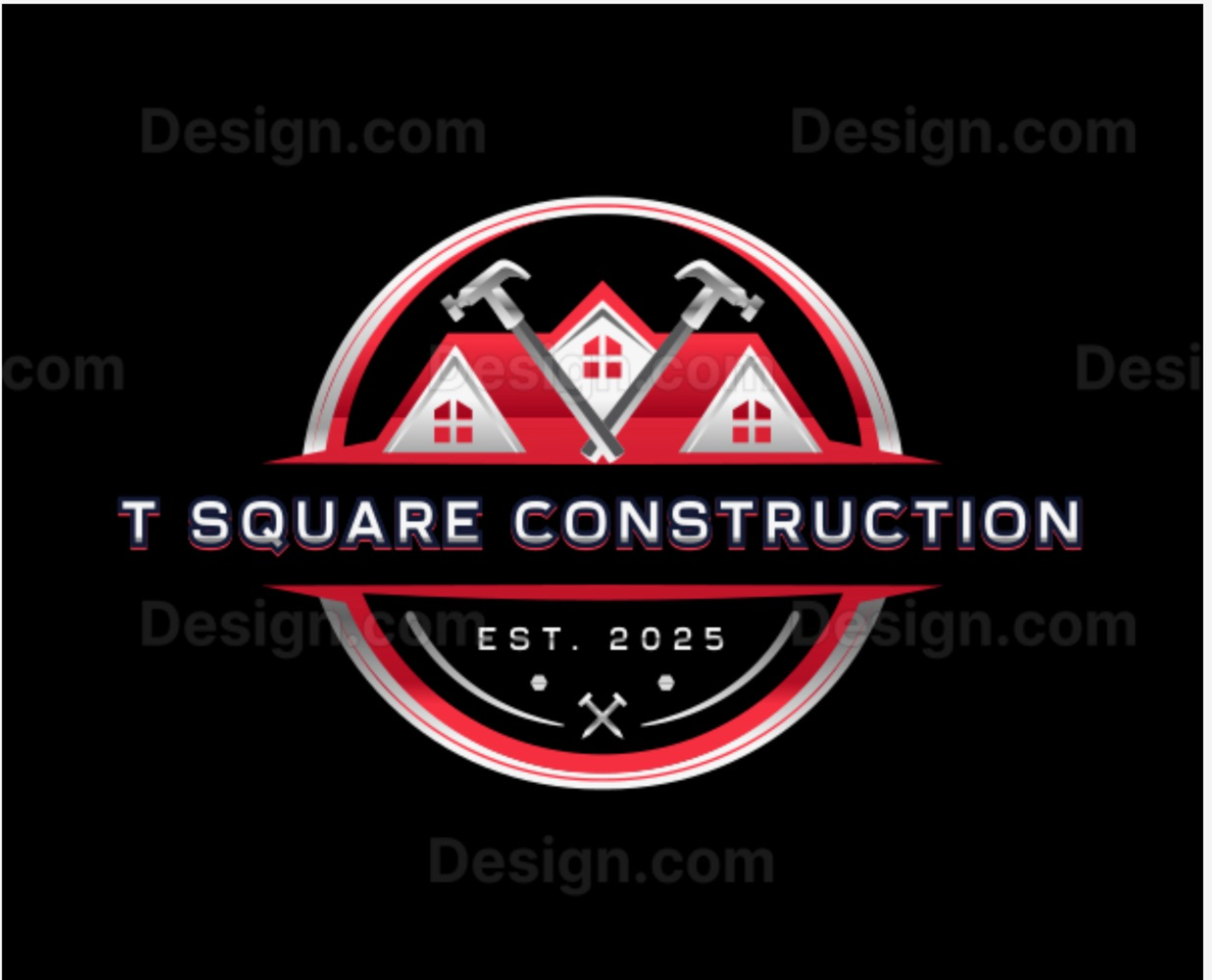 T Square Construction Logo