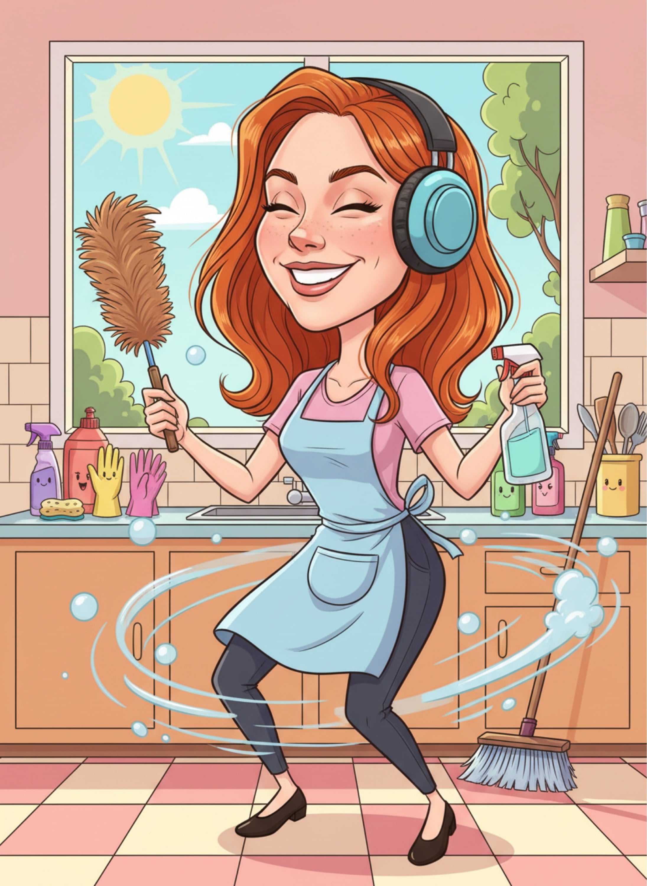 Rise and Shine Cleaning Services Logo