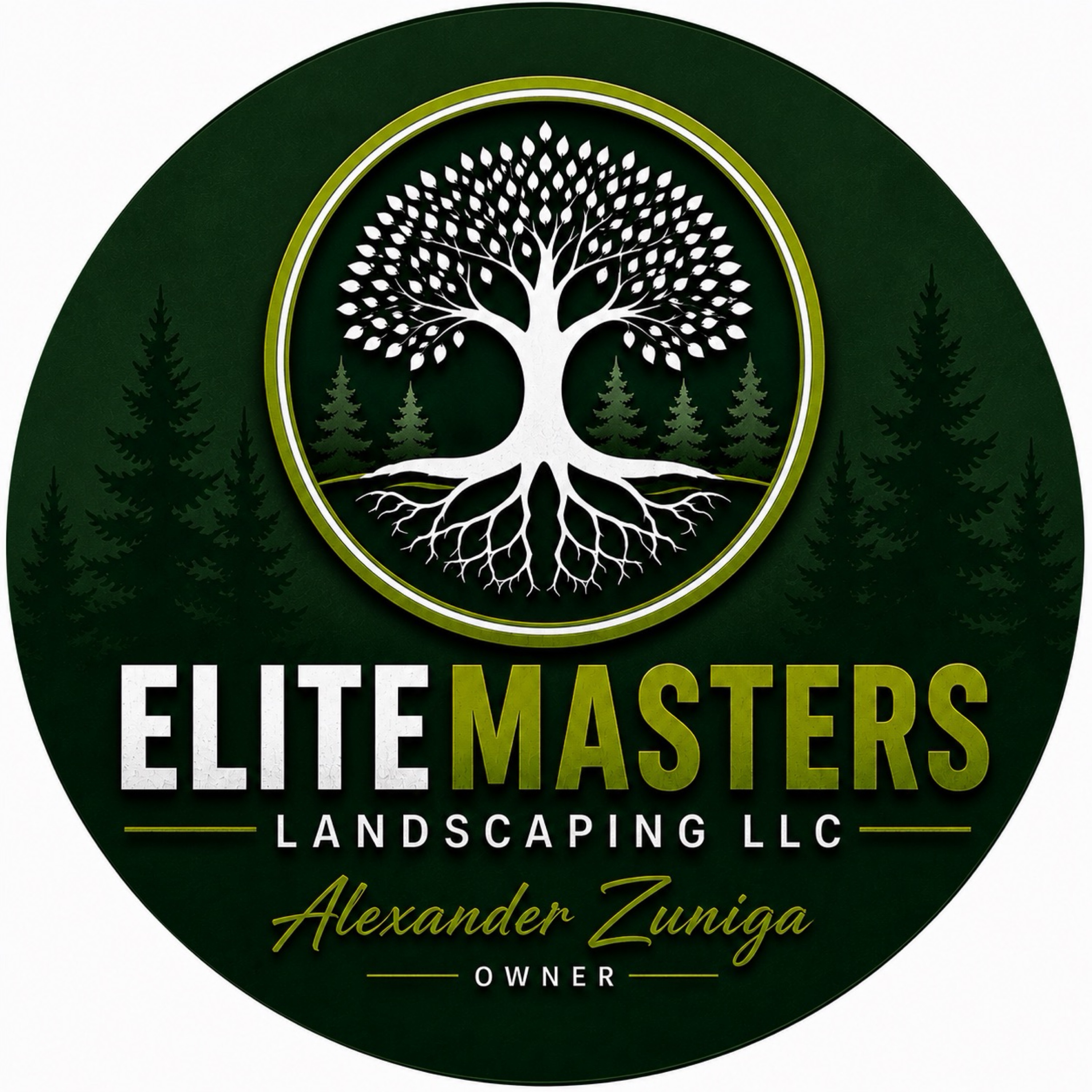 EliteMasters Landscaping LLC Logo