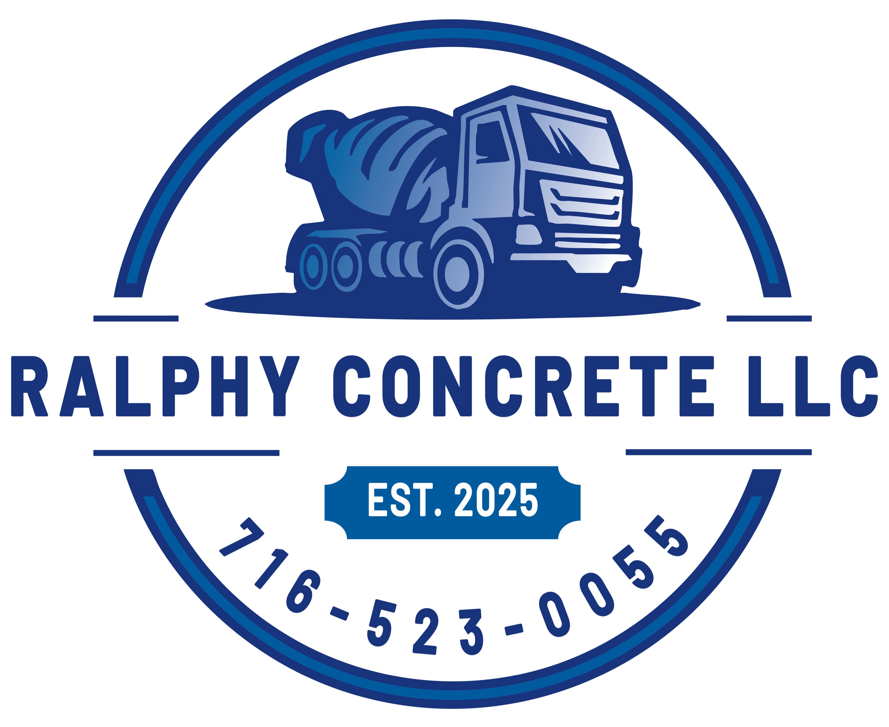 Ralphy Concrete LLC Logo