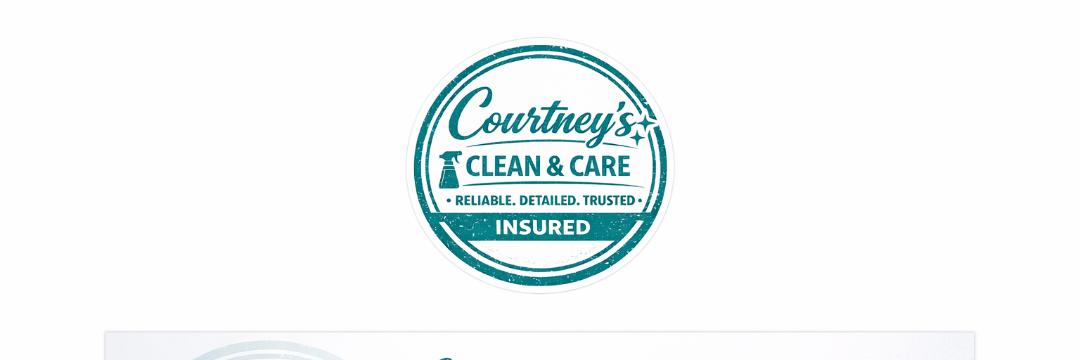 Courtneys Clean & Care LLC. Logo