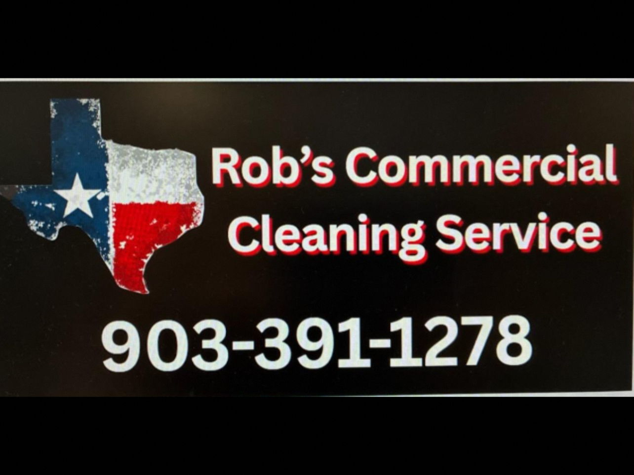 Rob's Commercial Cleaning Services Logo
