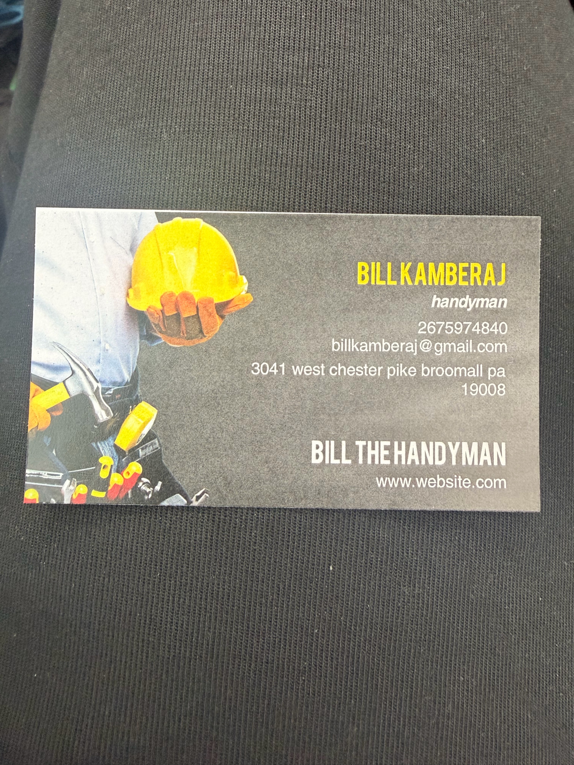 Bill the Handyman Logo