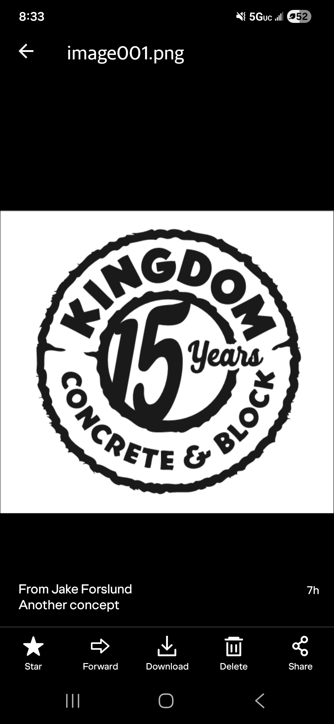Kingdom Concrete and Block Work, LLC Logo