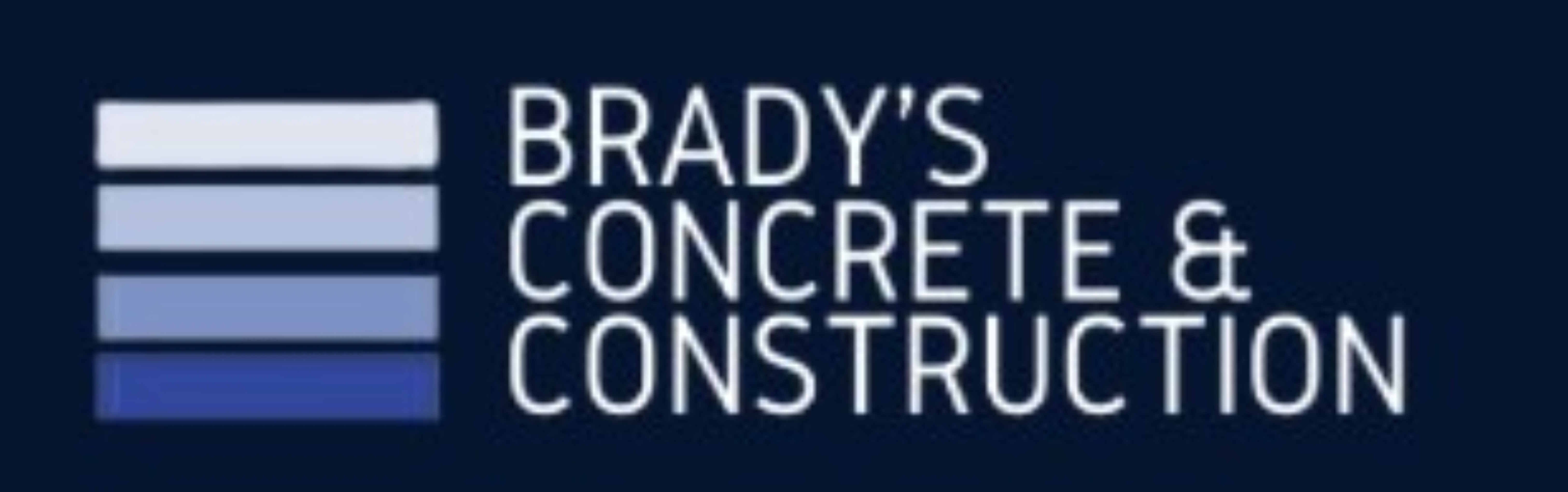 Brady's Concrete & Construction Logo
