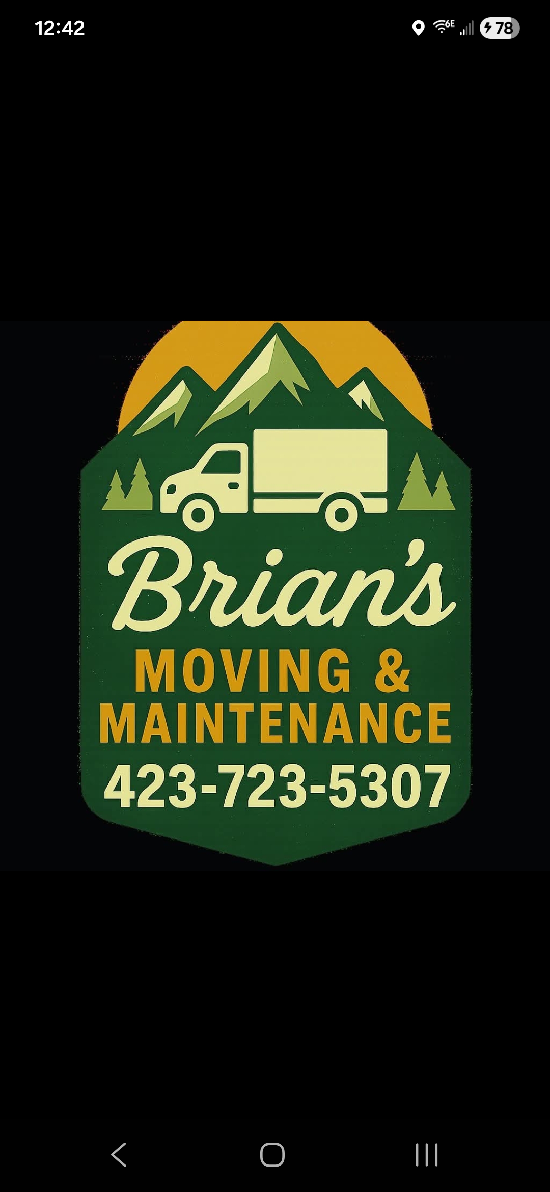 Brian's Moving & Maintenance LLC Logo