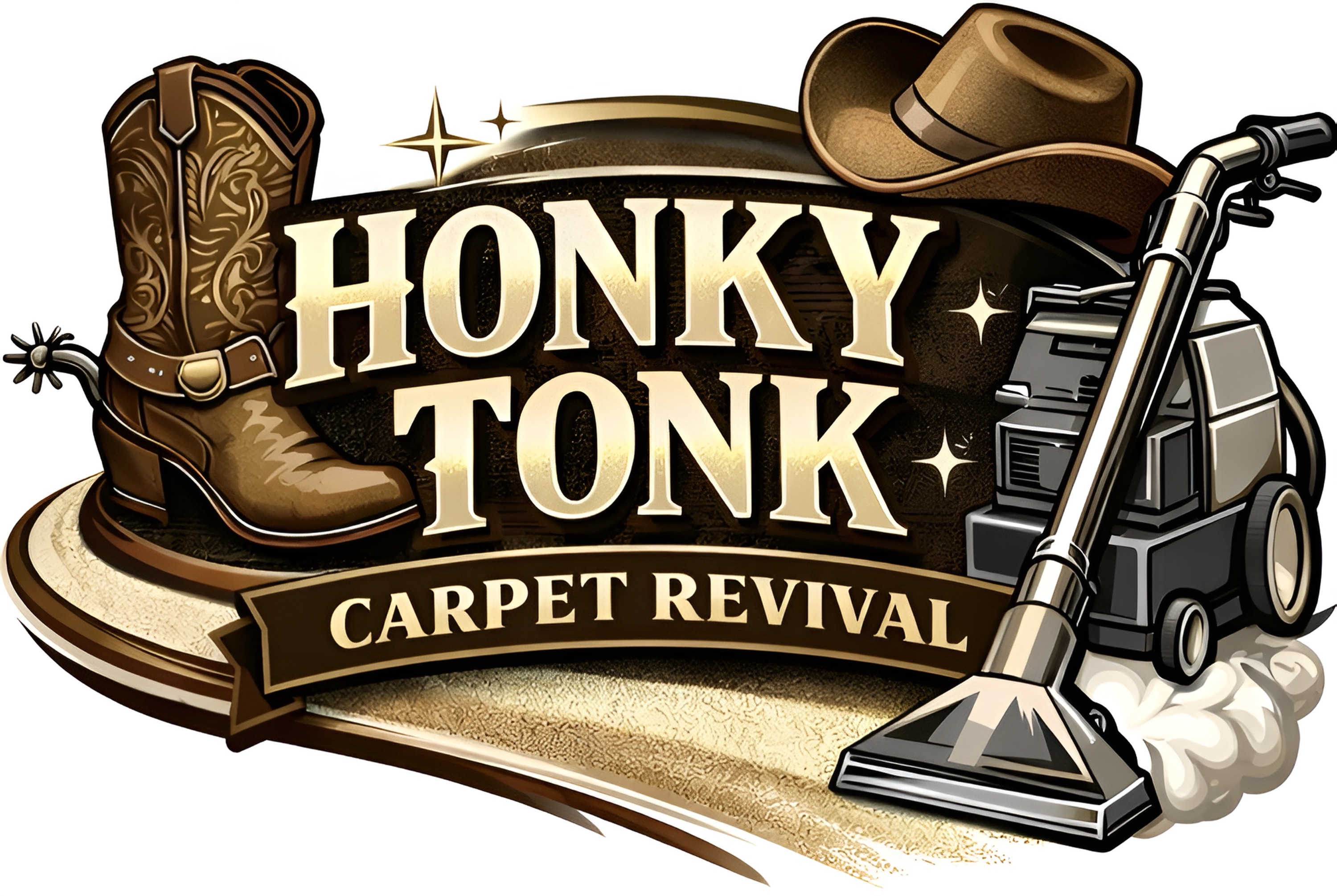 Honky Tonk Carpet Revival Logo