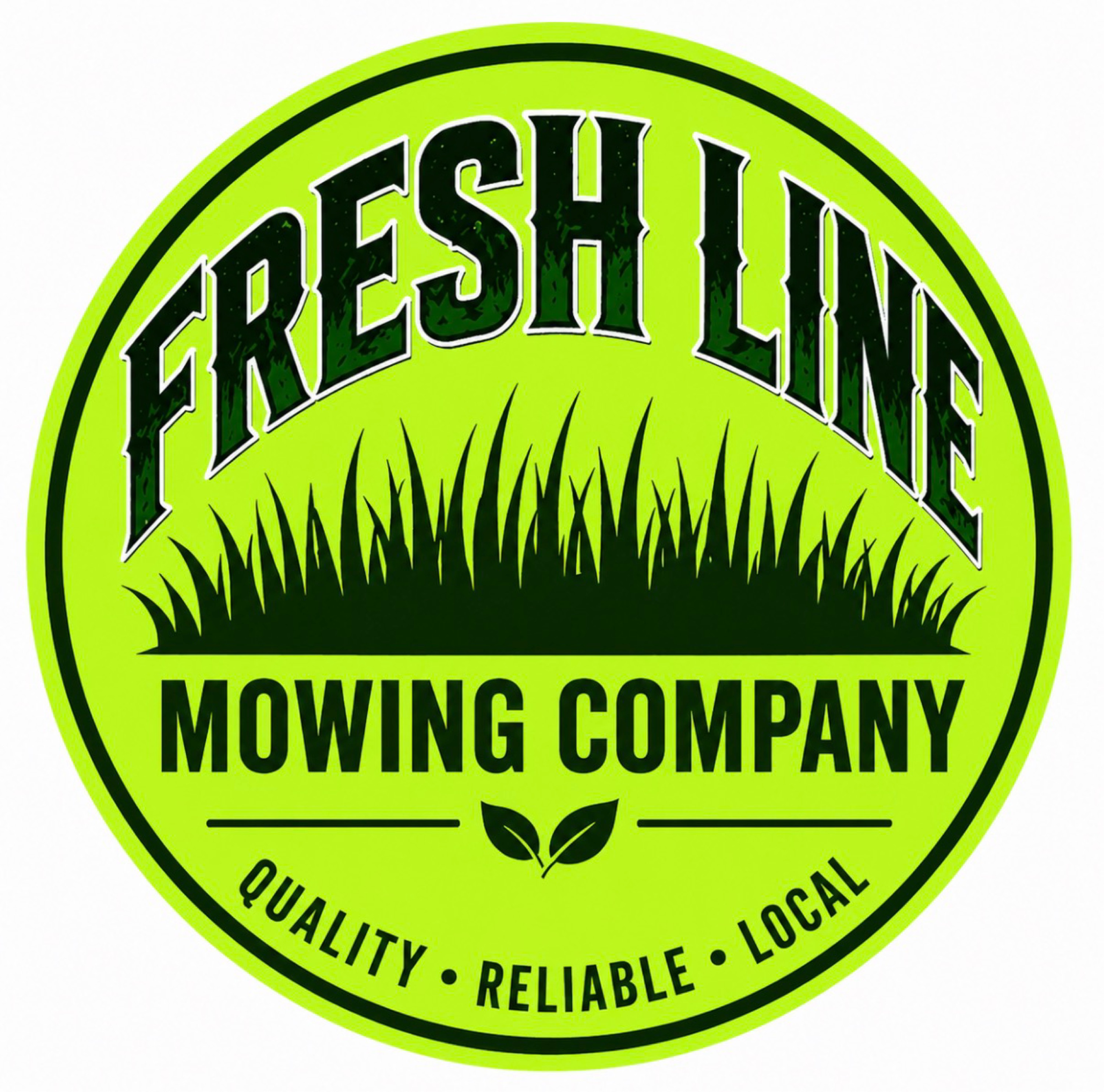 Freshline mowing company LLC Logo