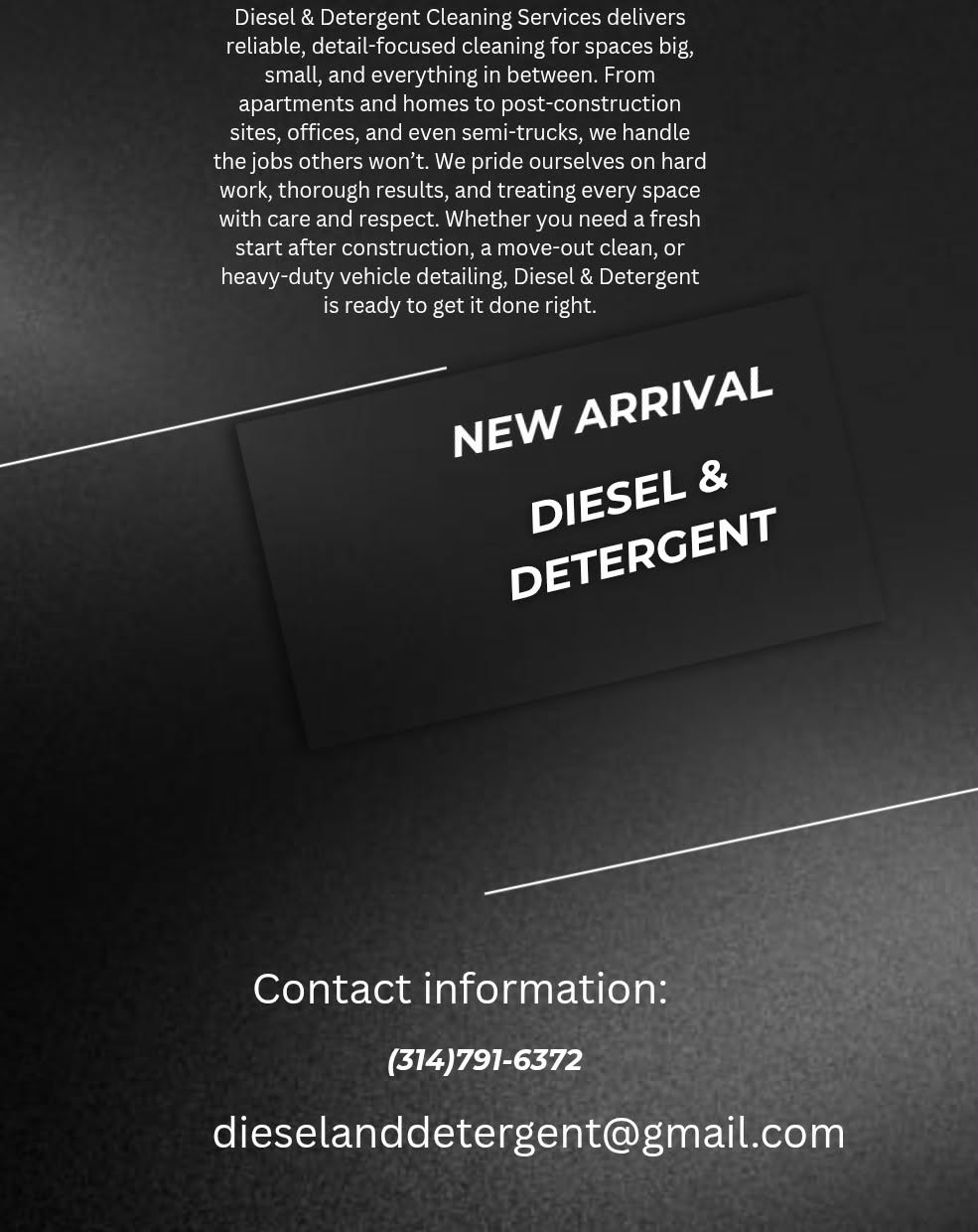 Diesel and detergent Logo