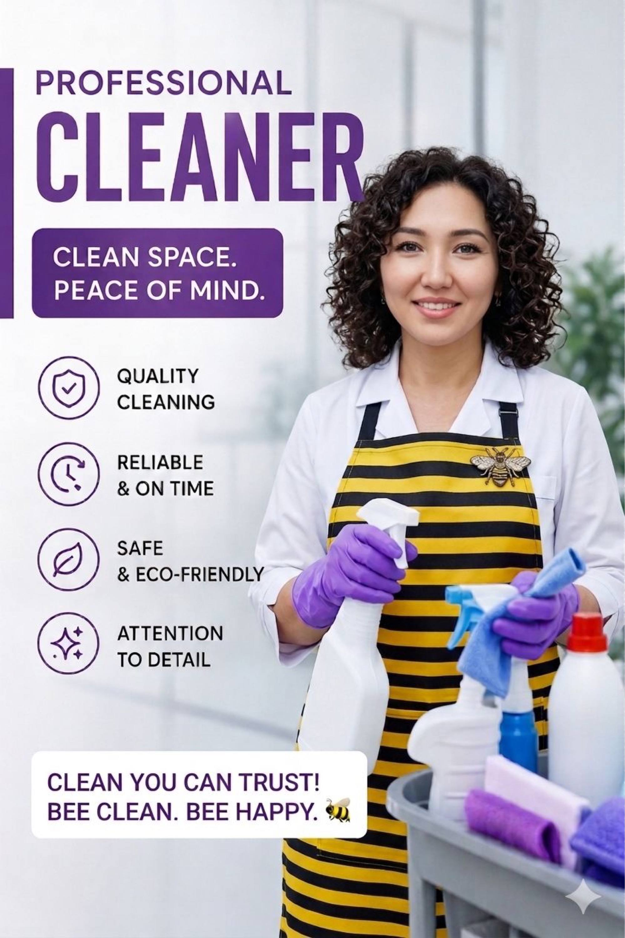 Sparkle Bee Cleaning Inc Logo