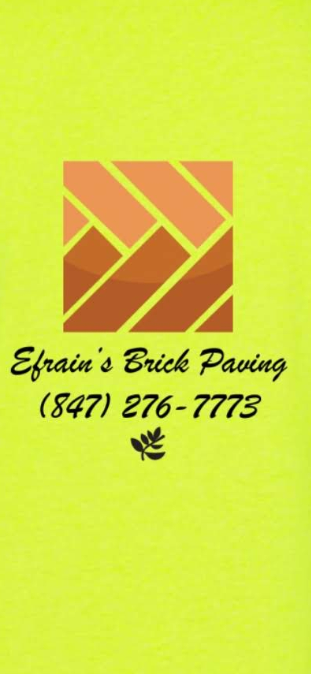 Efrains Brick Paving and Landscaping Logo