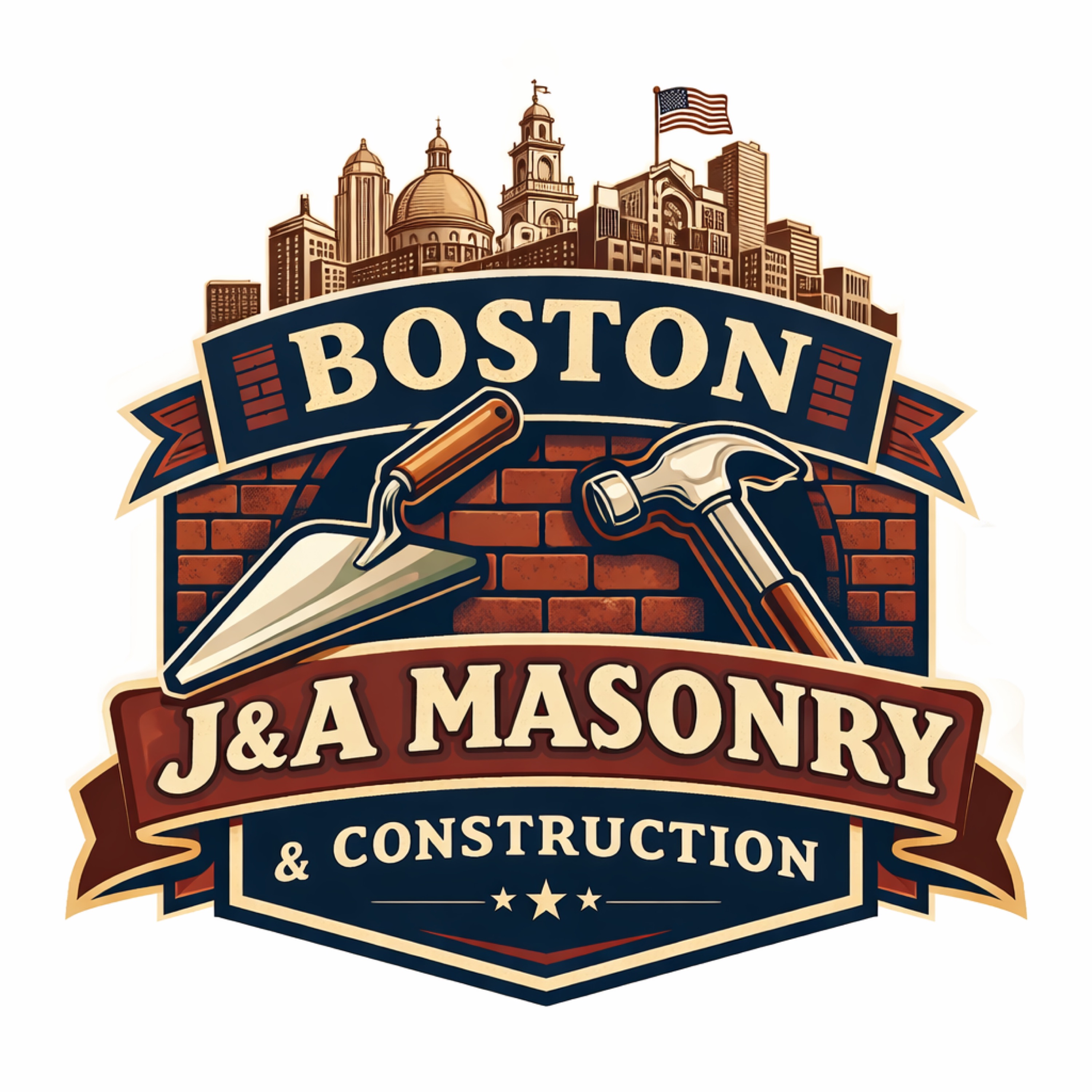 J&A Masonry & Construction LLC Logo