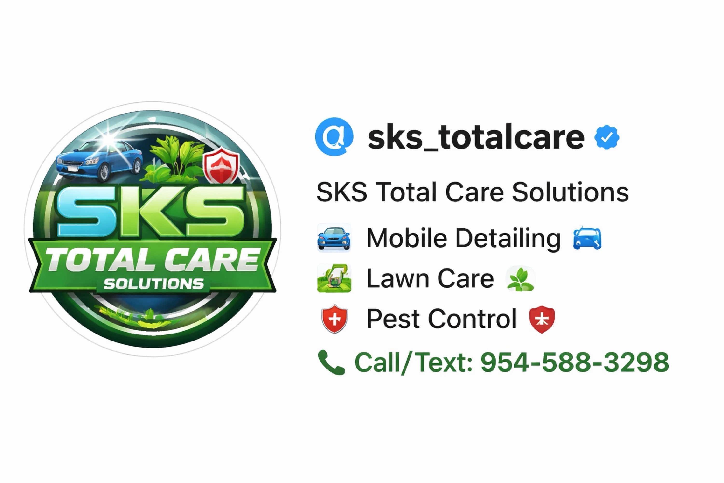 S.K.S. Total Care Solutions Logo