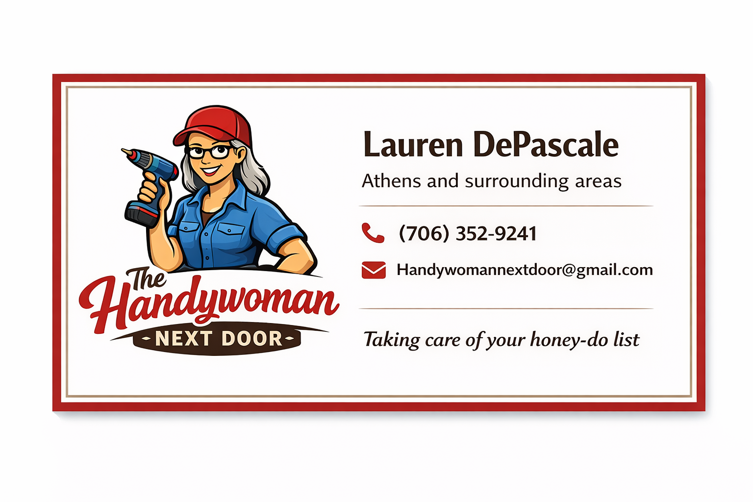 The Handywoman Nextdoor Logo