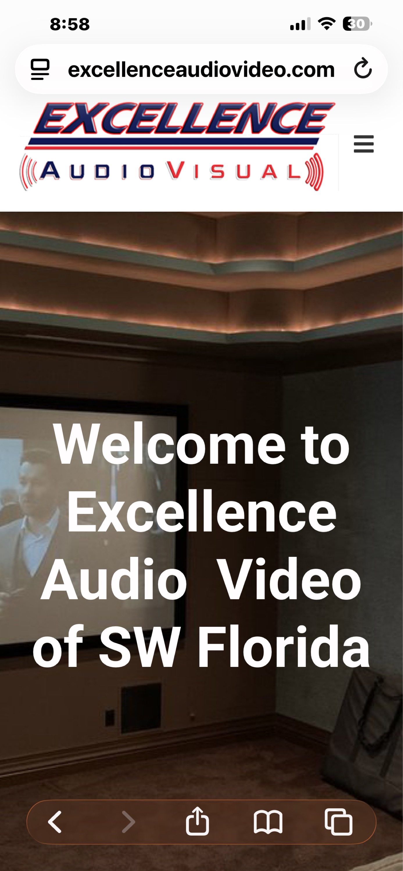 Excellence Audio Video Logo