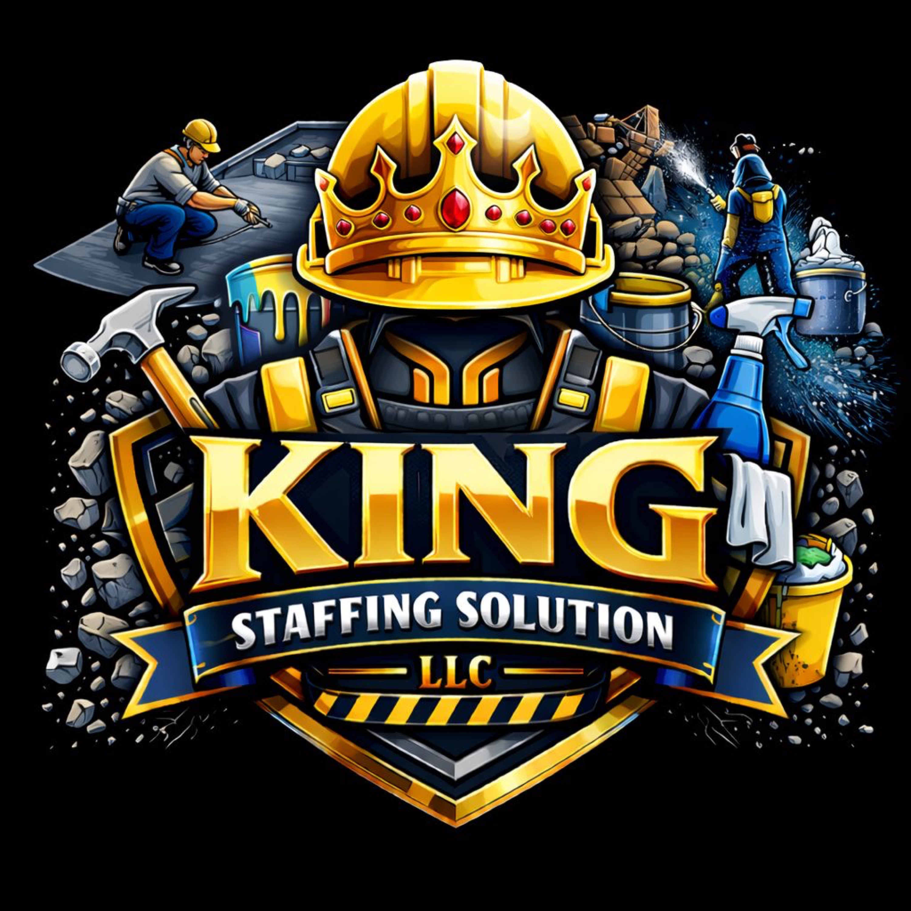 King Staffing Solutions Logo