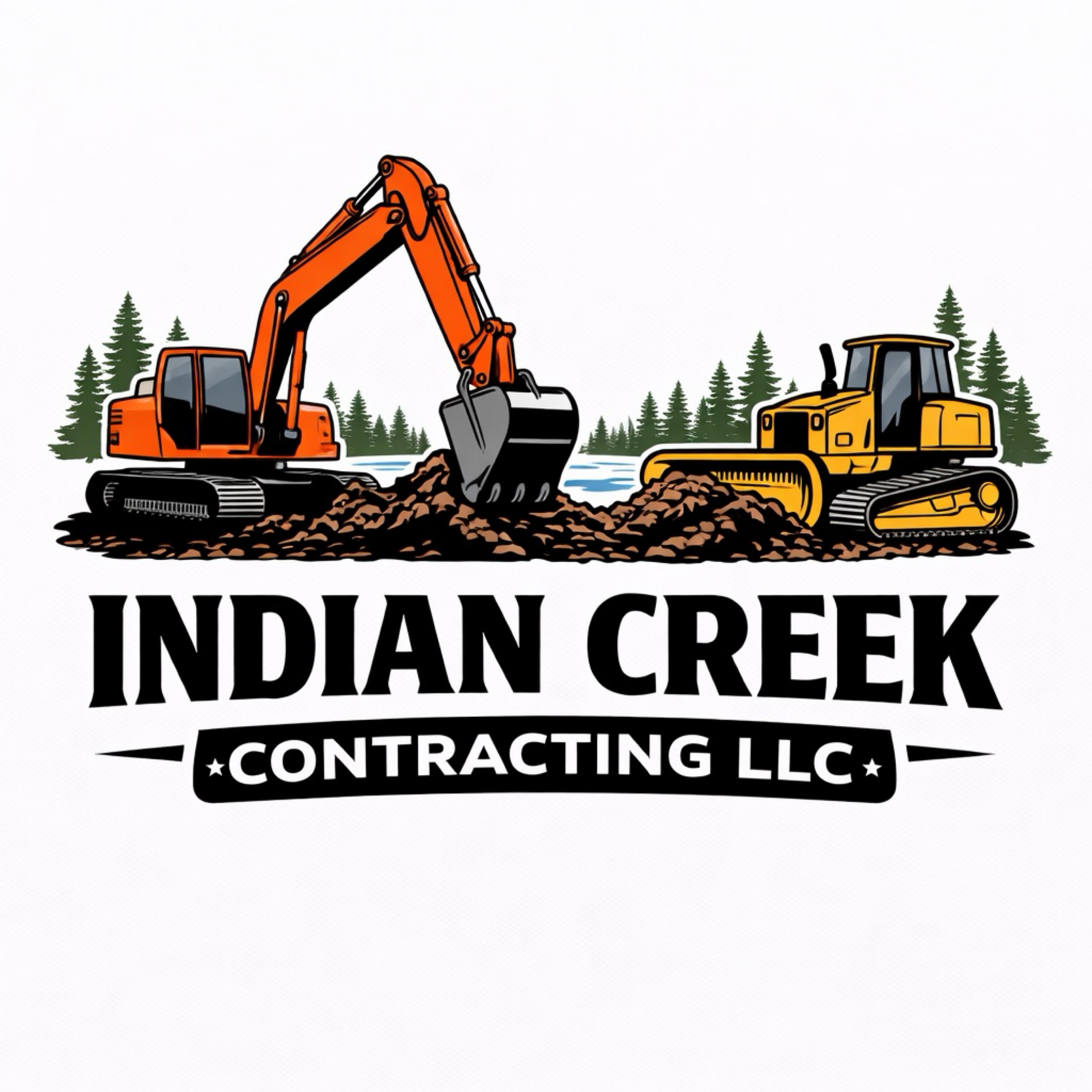 Indian creek contracting LLC Logo