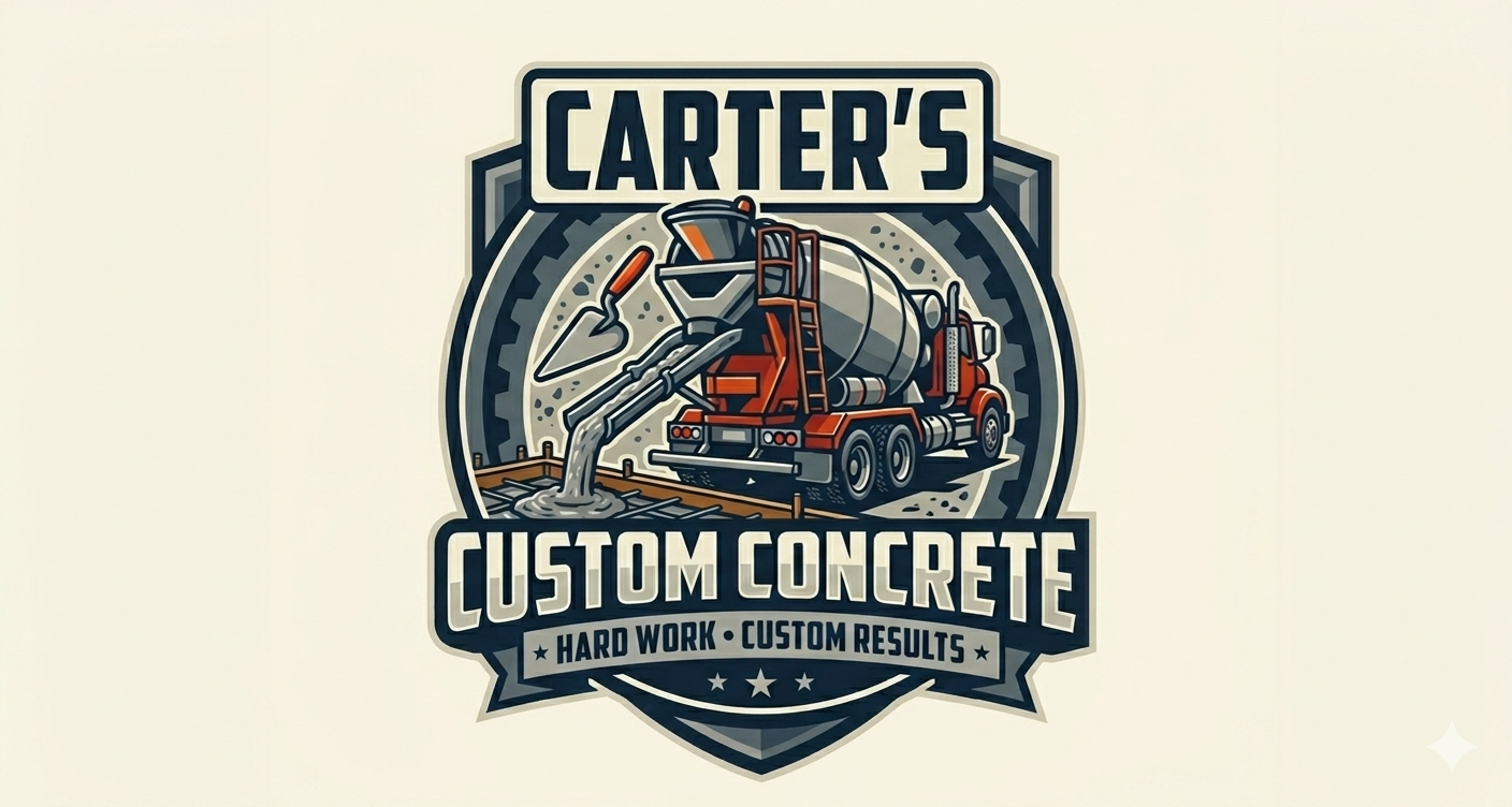 Carter's Custom Concrete LLC Logo