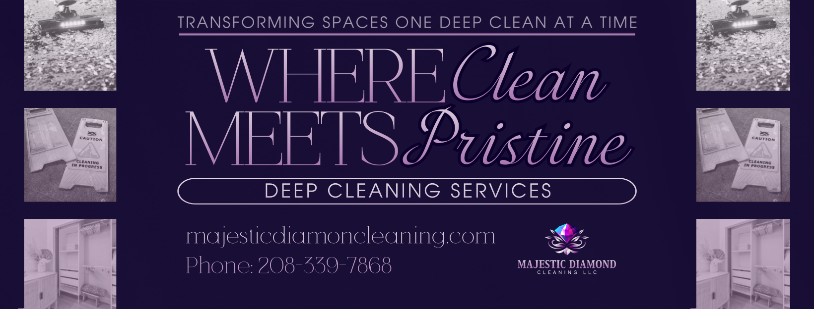 Majestic Diamond Cleaning LLC Logo