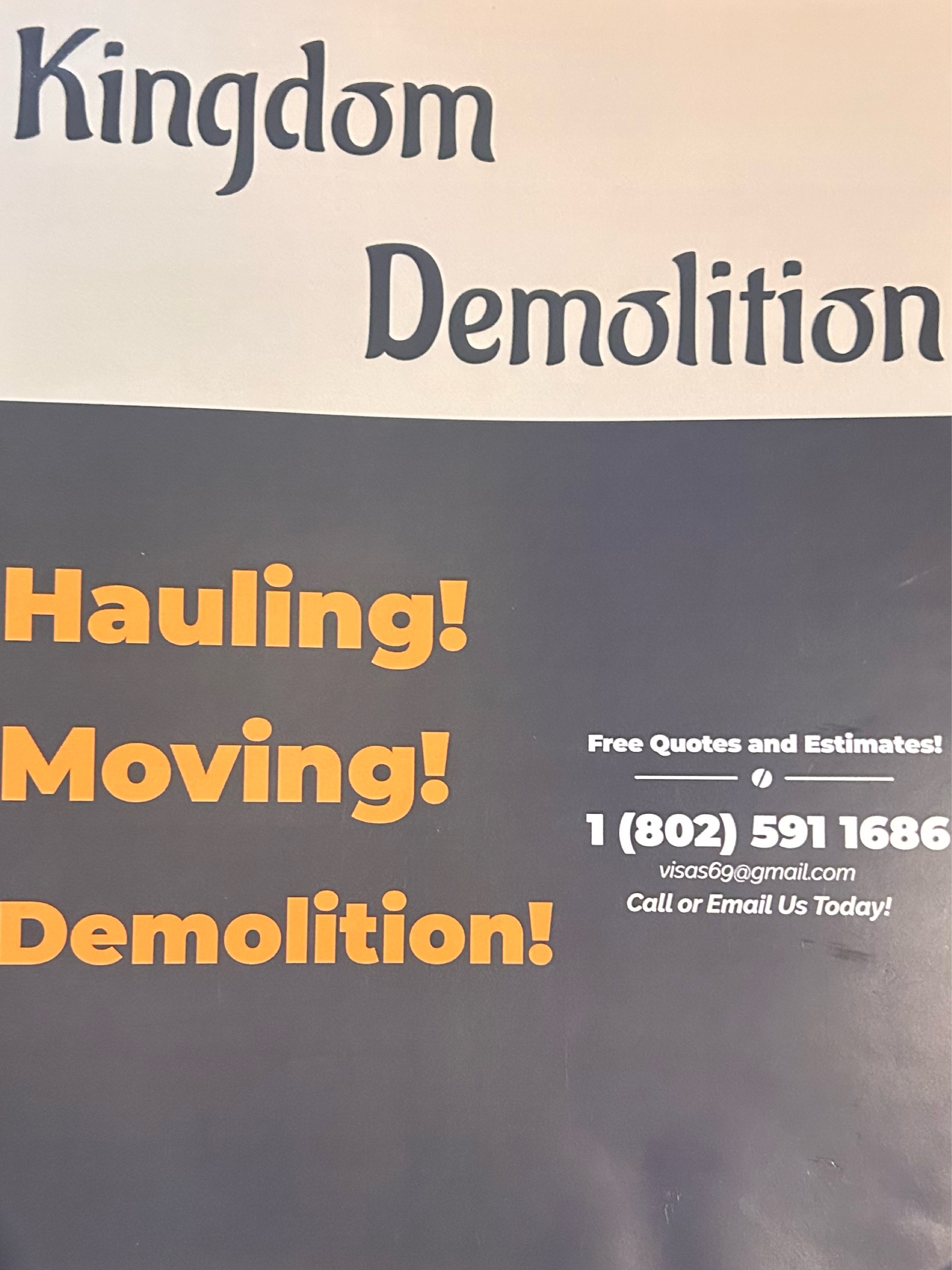 Kingdom Demolition Logo