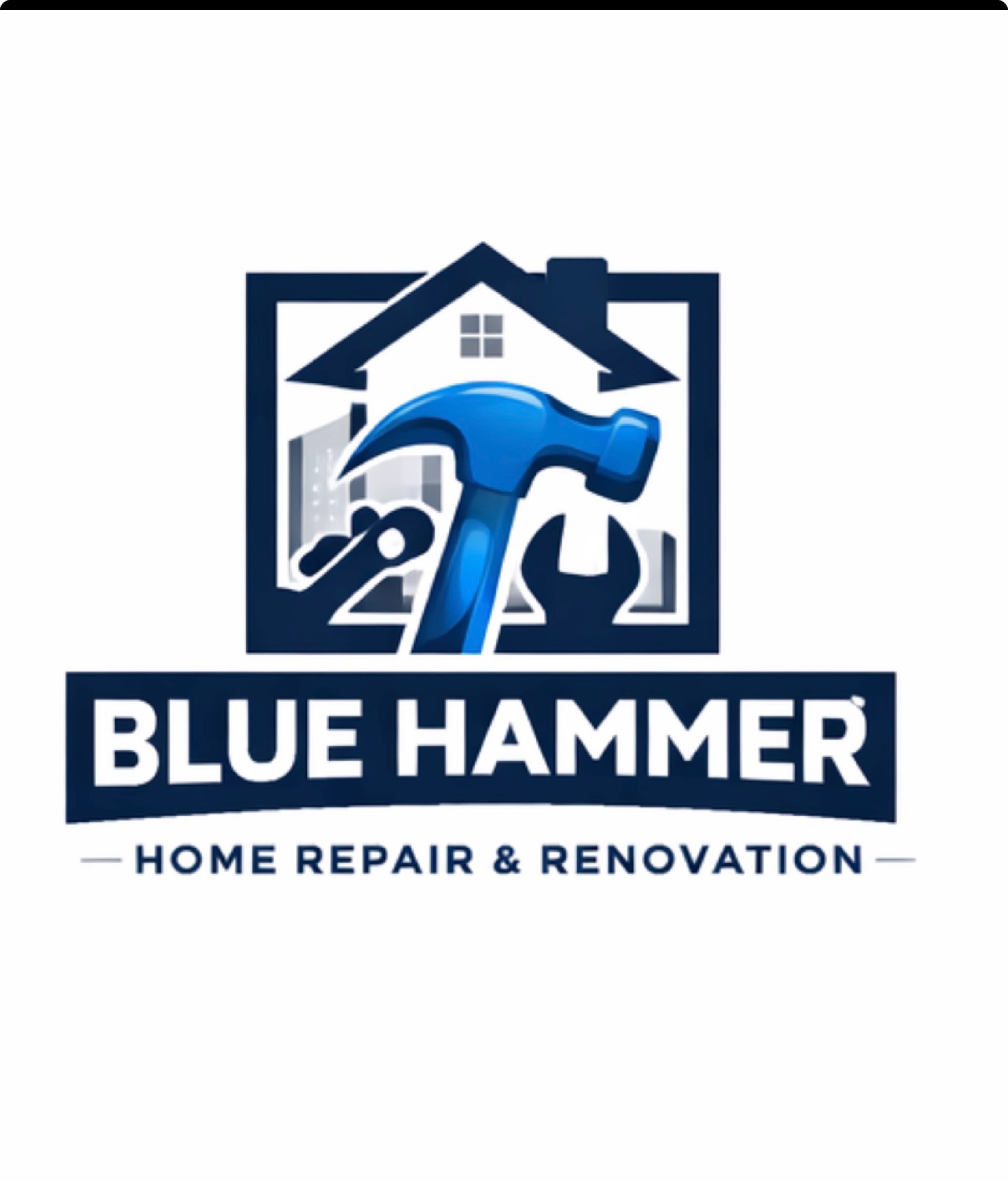 Blue Hammer Logo