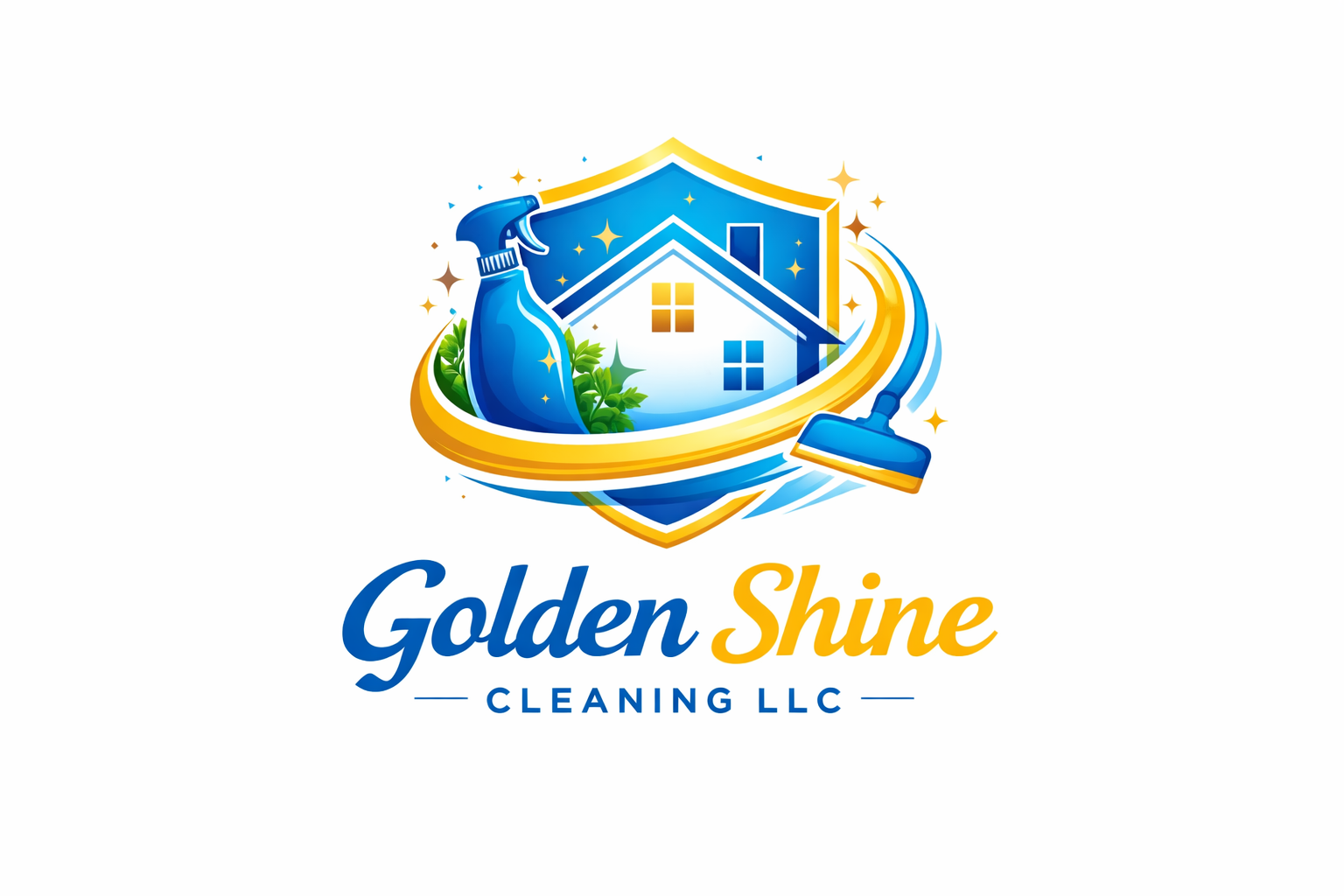 Golden Shine Cleaning LLC Logo