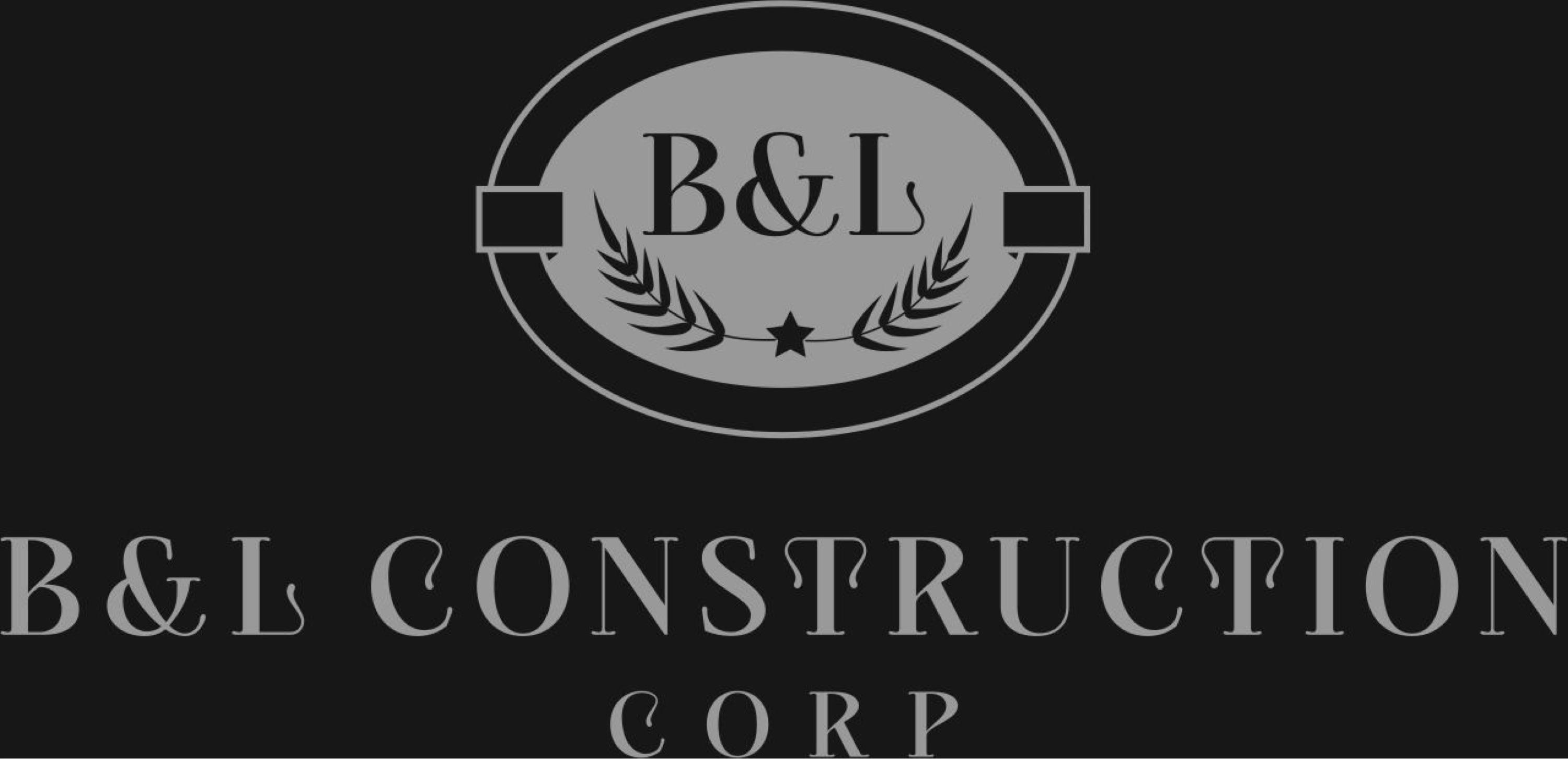 B & L Construction corp Logo