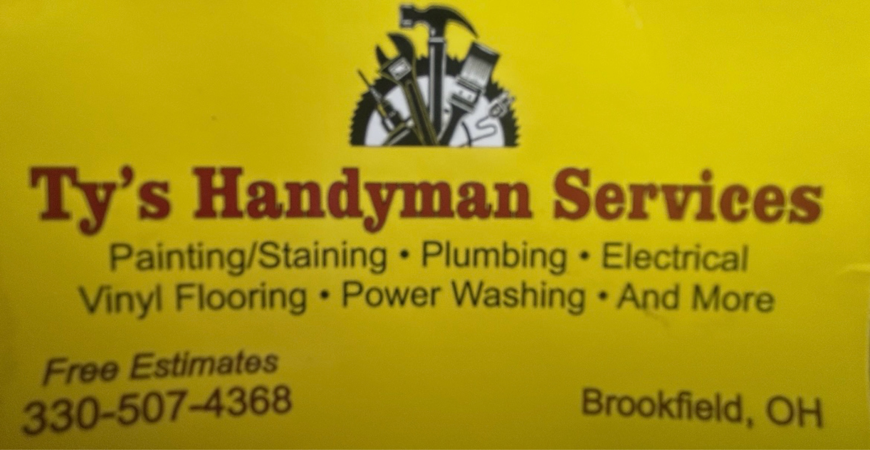 Ty's Handyman Services LLC Logo