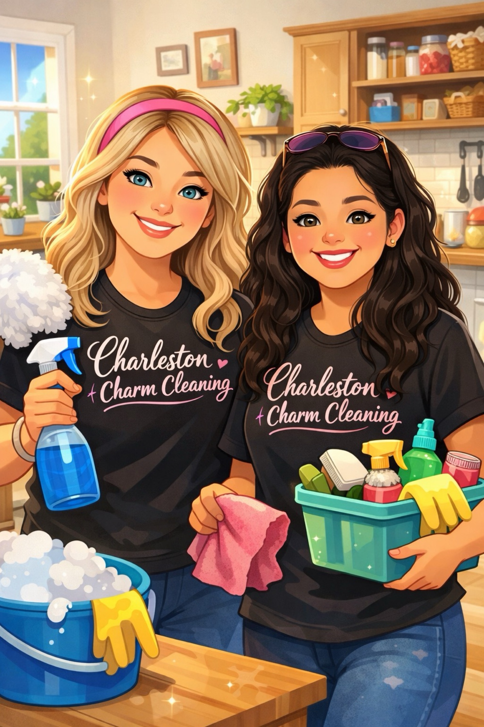 Charleston Charm Cleaning Logo