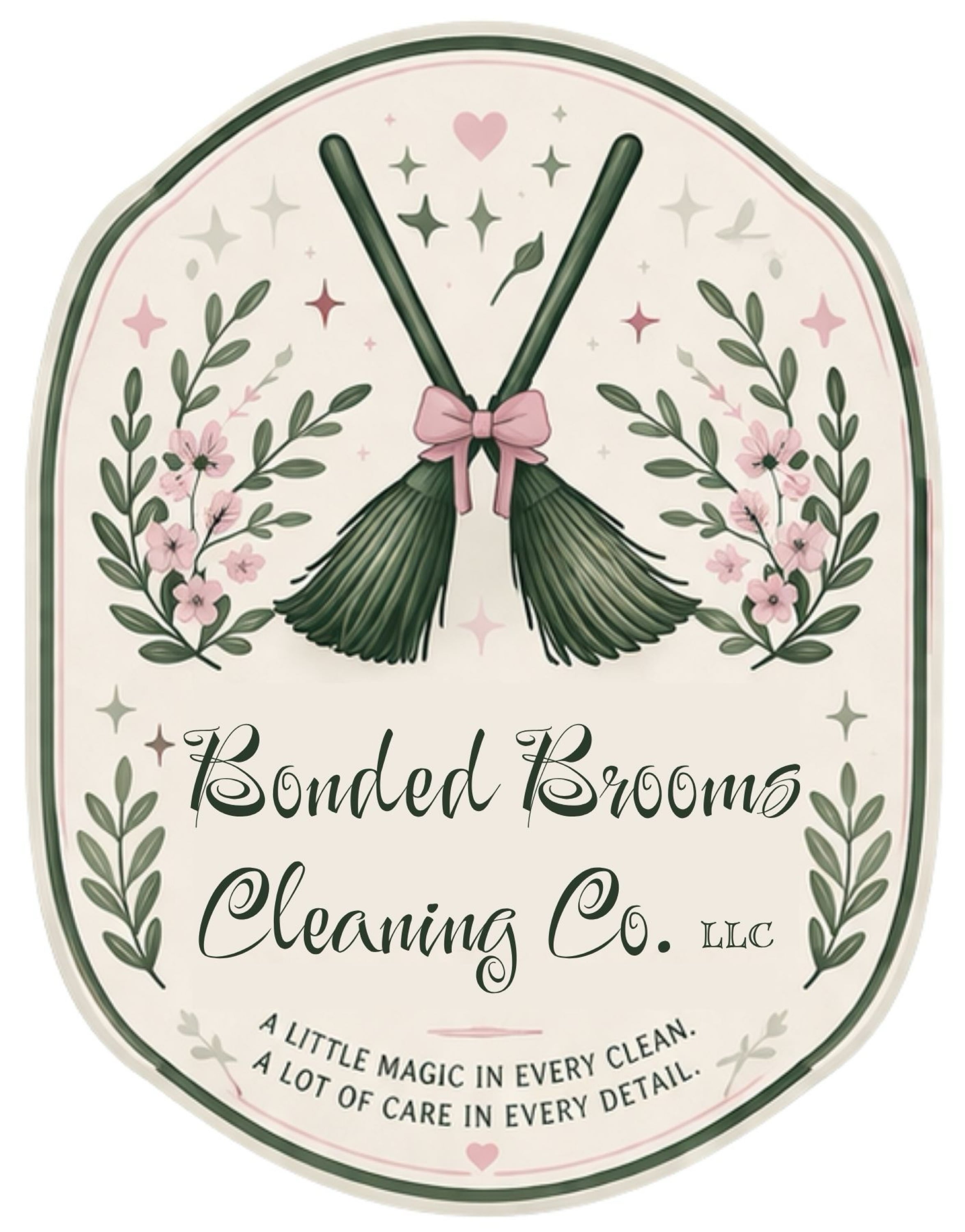 Bonded Brooms Cleaning Co. LLC Logo