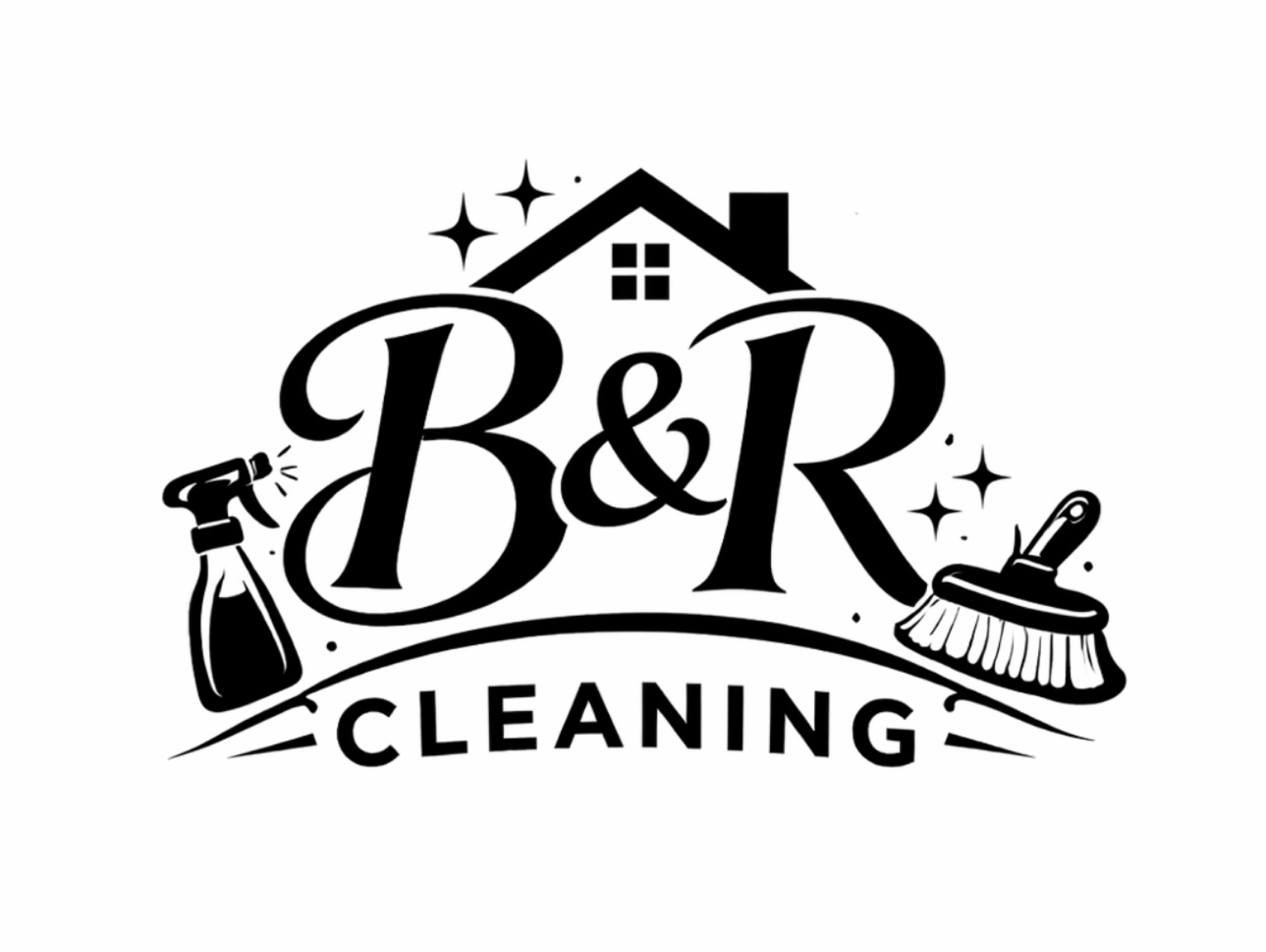 B & R Cleaning Logo