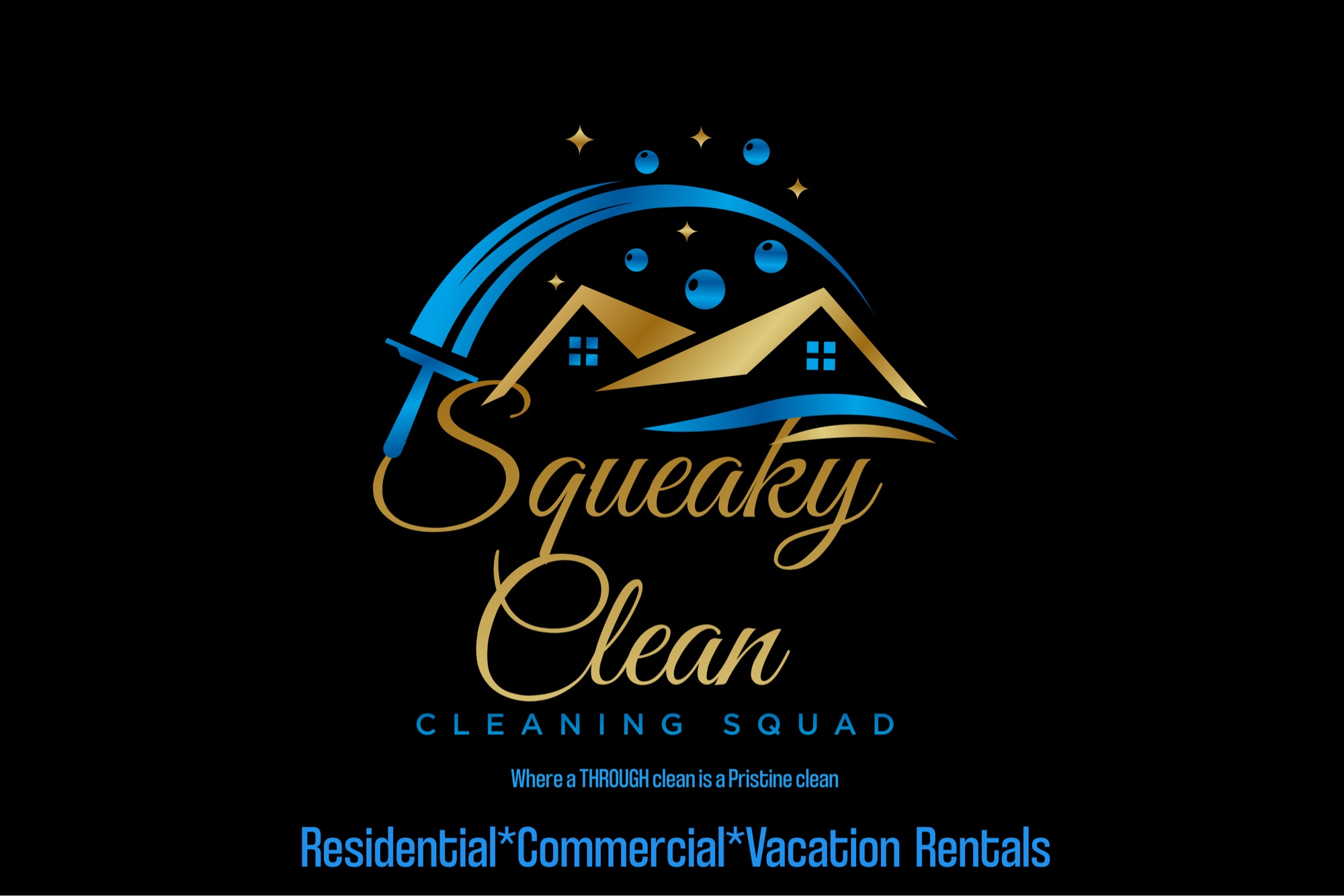 Squeaky Clean Cleaning Squad L.L.C Logo