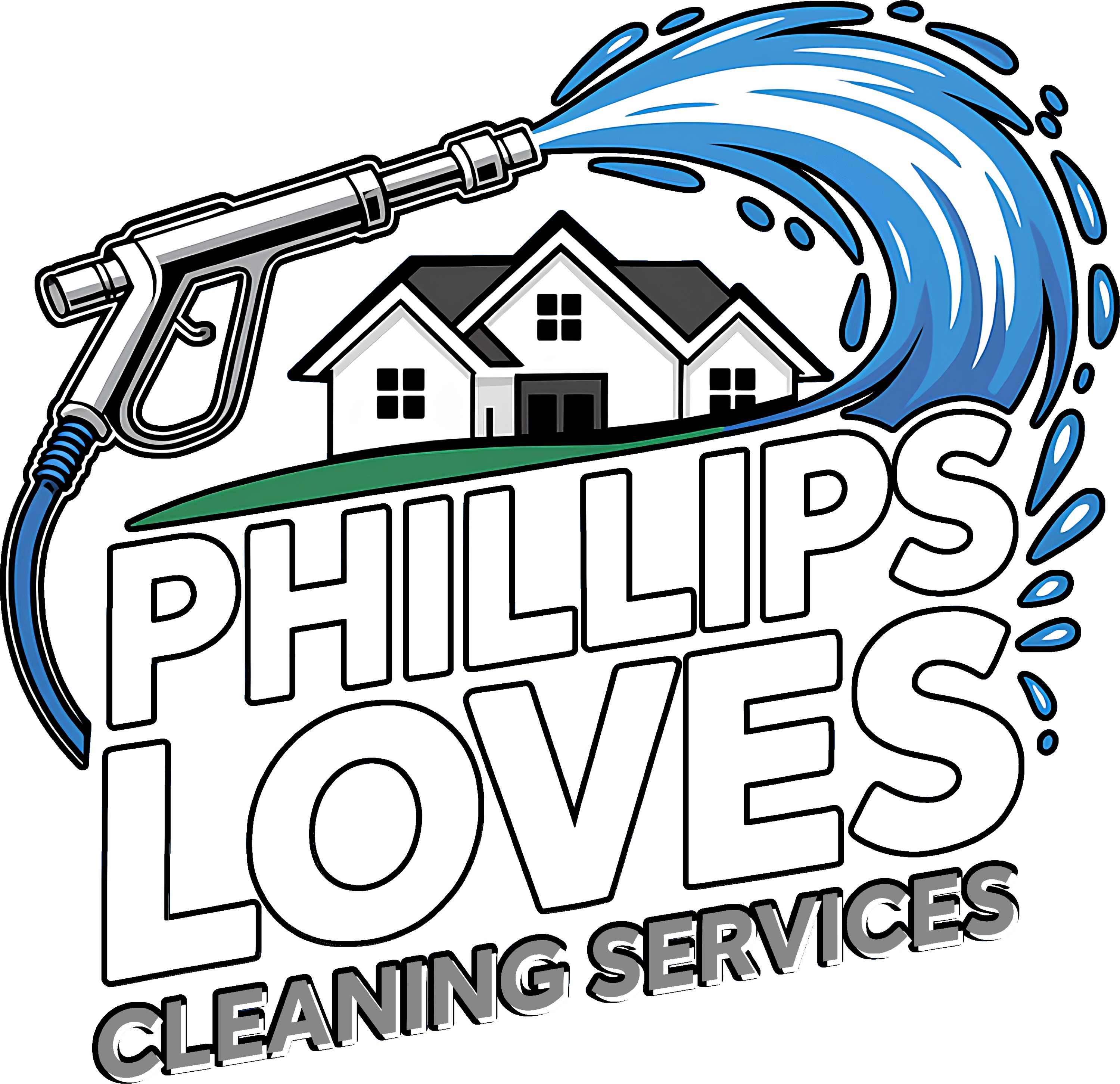 Phillips Loves Cleaning Services Logo