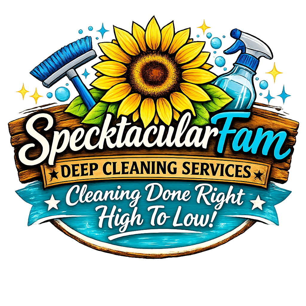SpecktacularFam Deep Cleaning Services Logo