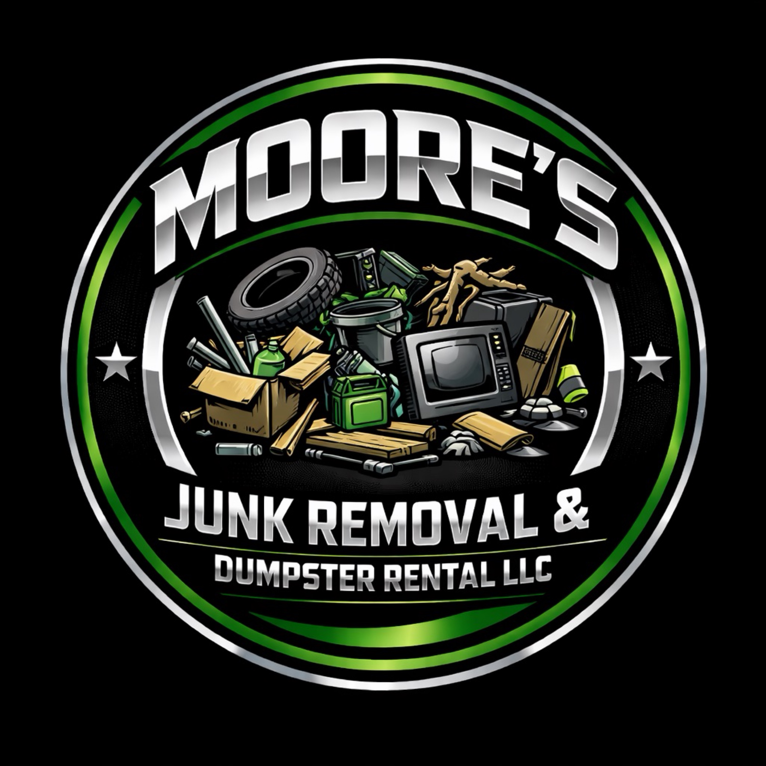 Moore Dumspter & Junk Removal Logo